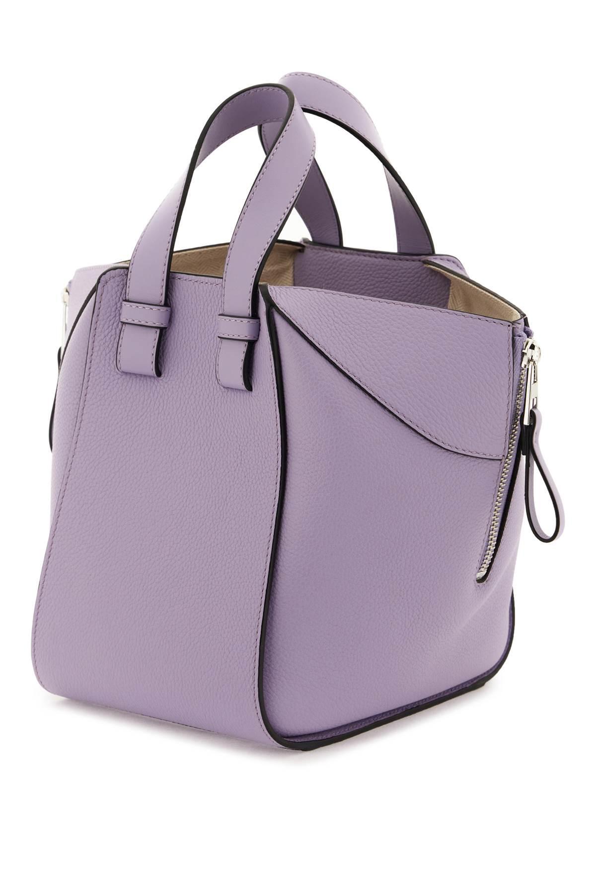 Compact Hammock Mauve Leather Bag , One Size For female(Purple)