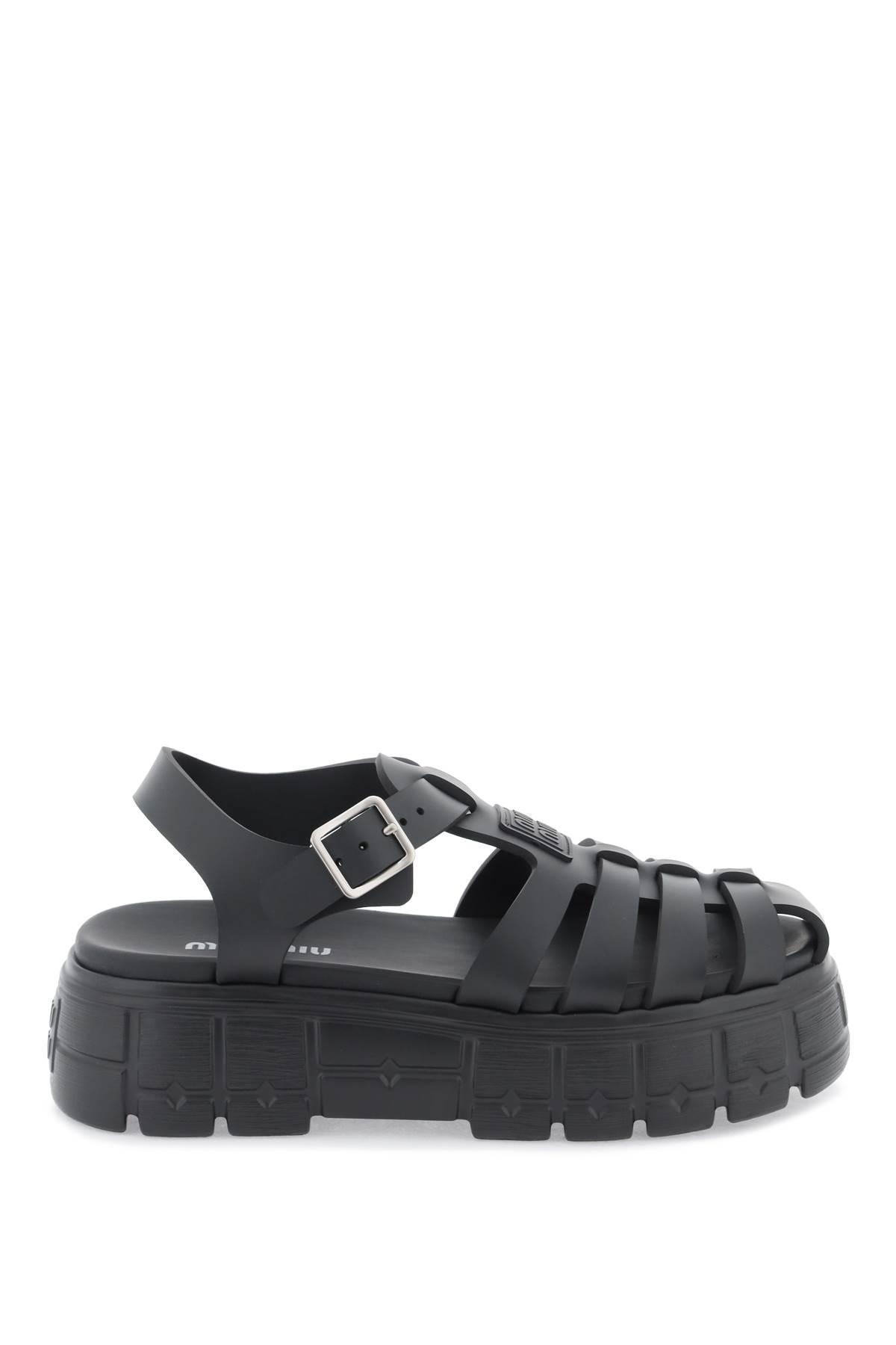 Slip on store rubber sandals