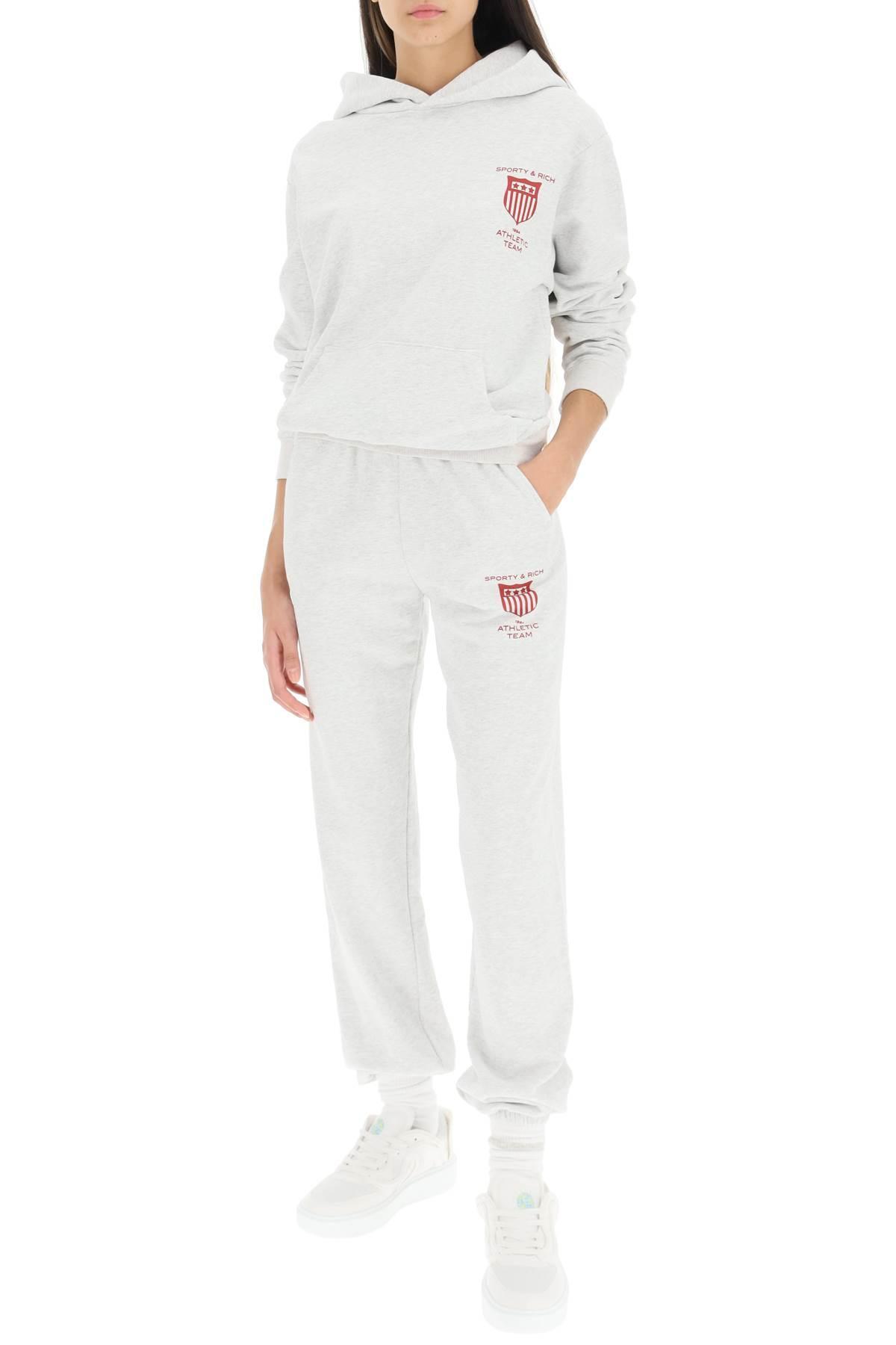 Sporty & Rich Athletic Team Sweatpants in White | Lyst