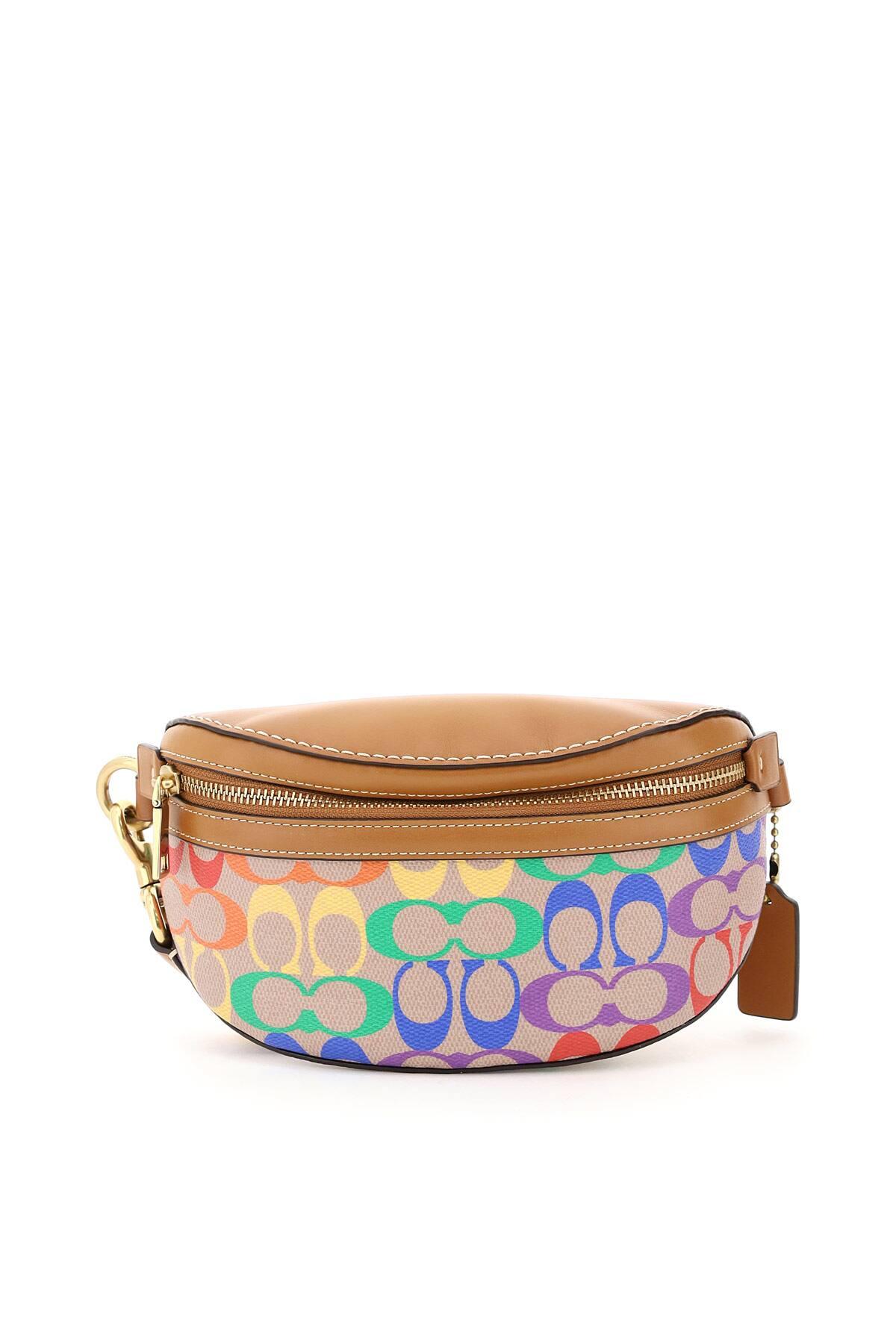 Coach rainbow fanny pack sale