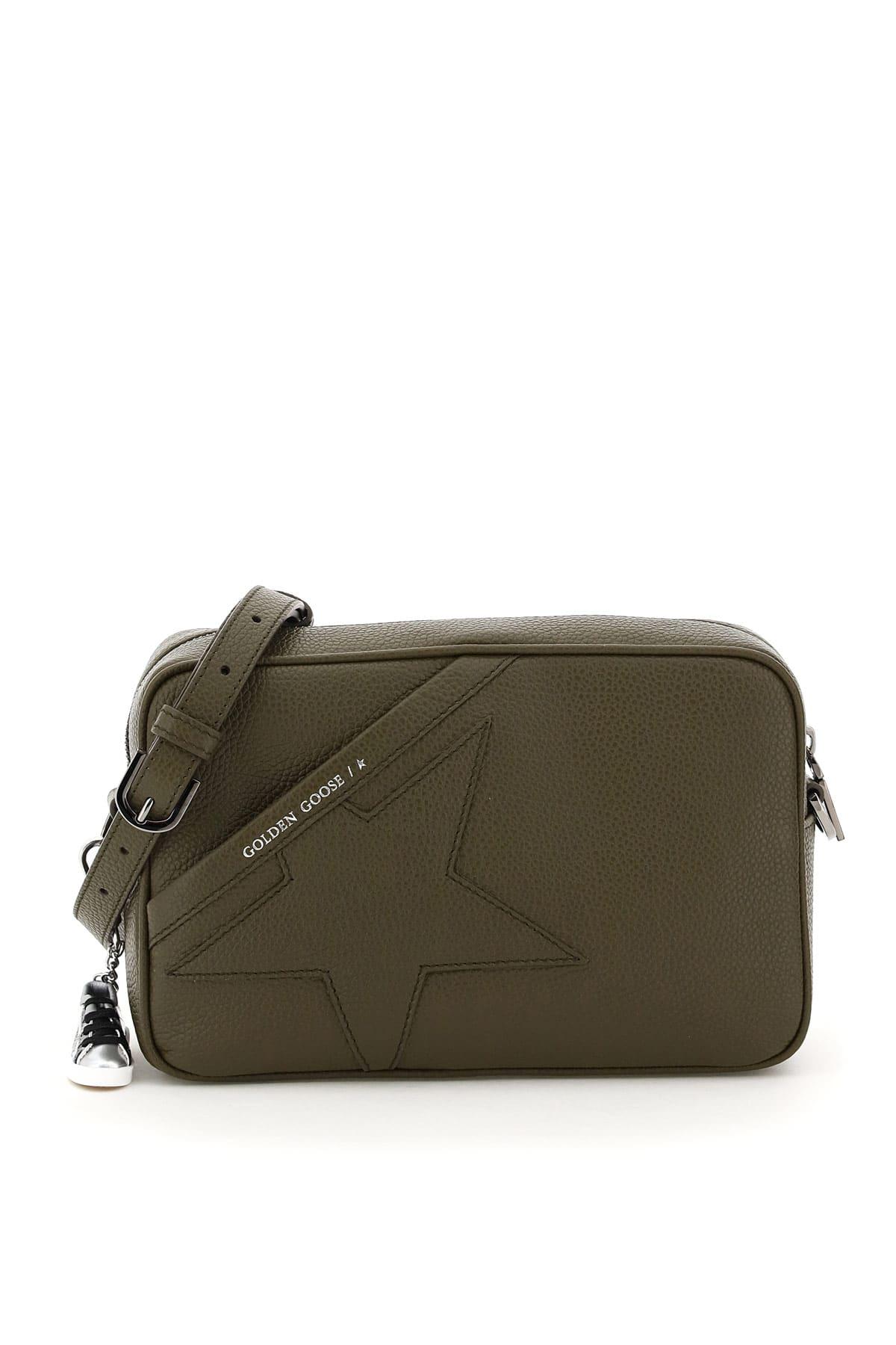 golden goose star leather camera bolsa