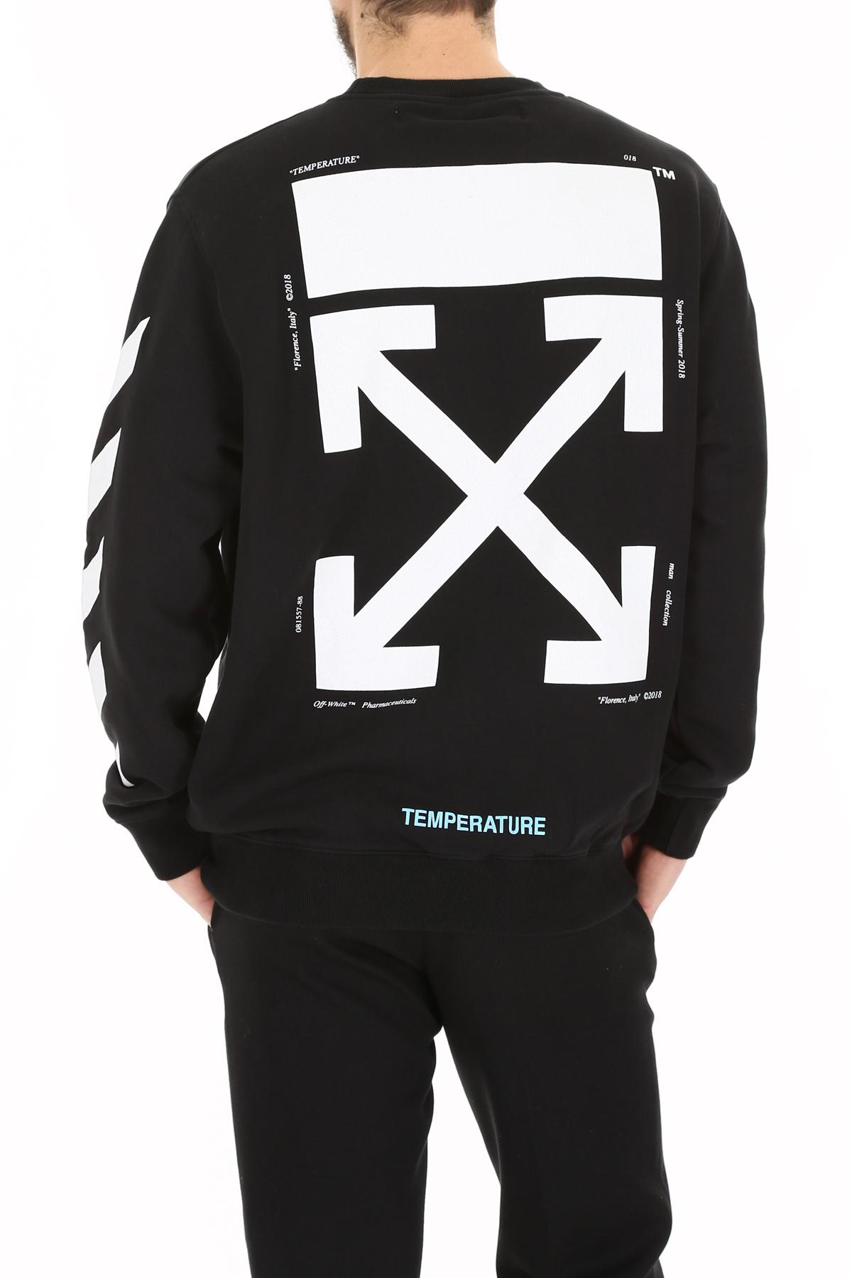 Mikroprocessor tromme Nævne Off-White c/o Virgil Abloh Black Monalisa Sweatshirt for Men | Lyst