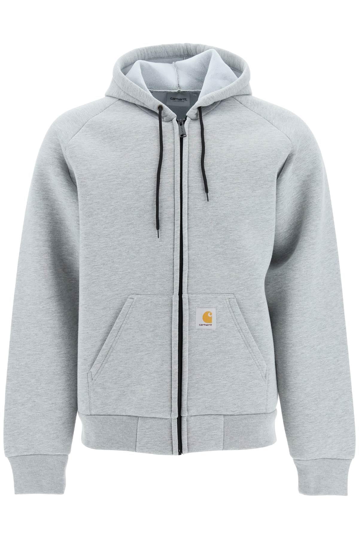 tilfredshed Ministerium aflevere Carhartt WIP Car-lux Full Zip Hoodie-jacket in Gray for Men | Lyst