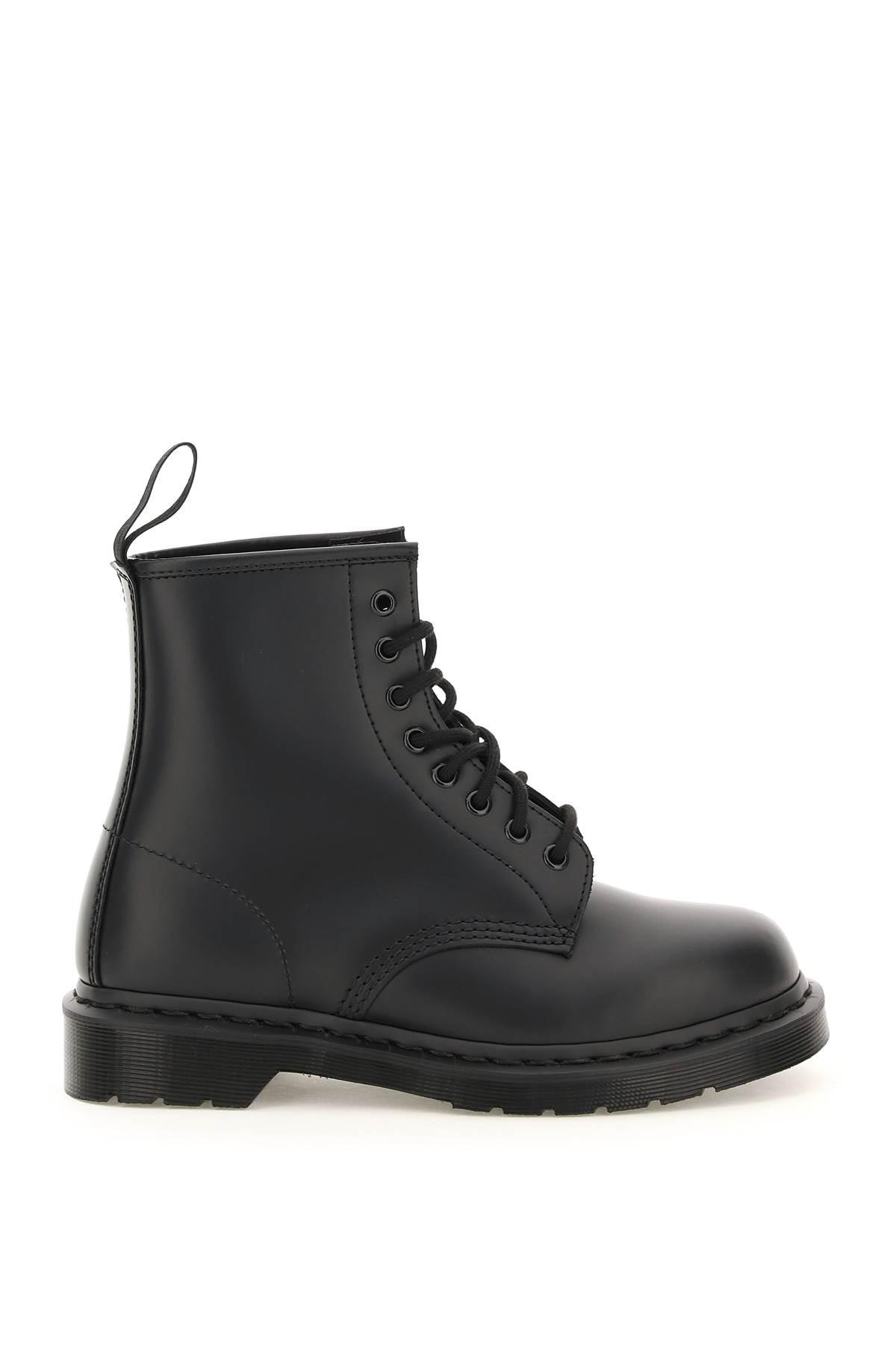 Dr. Martens Leather Dr.martens 1460 Mono Smooth Lace-up Combat Boots in  Black for Men - Save 16% | Lyst