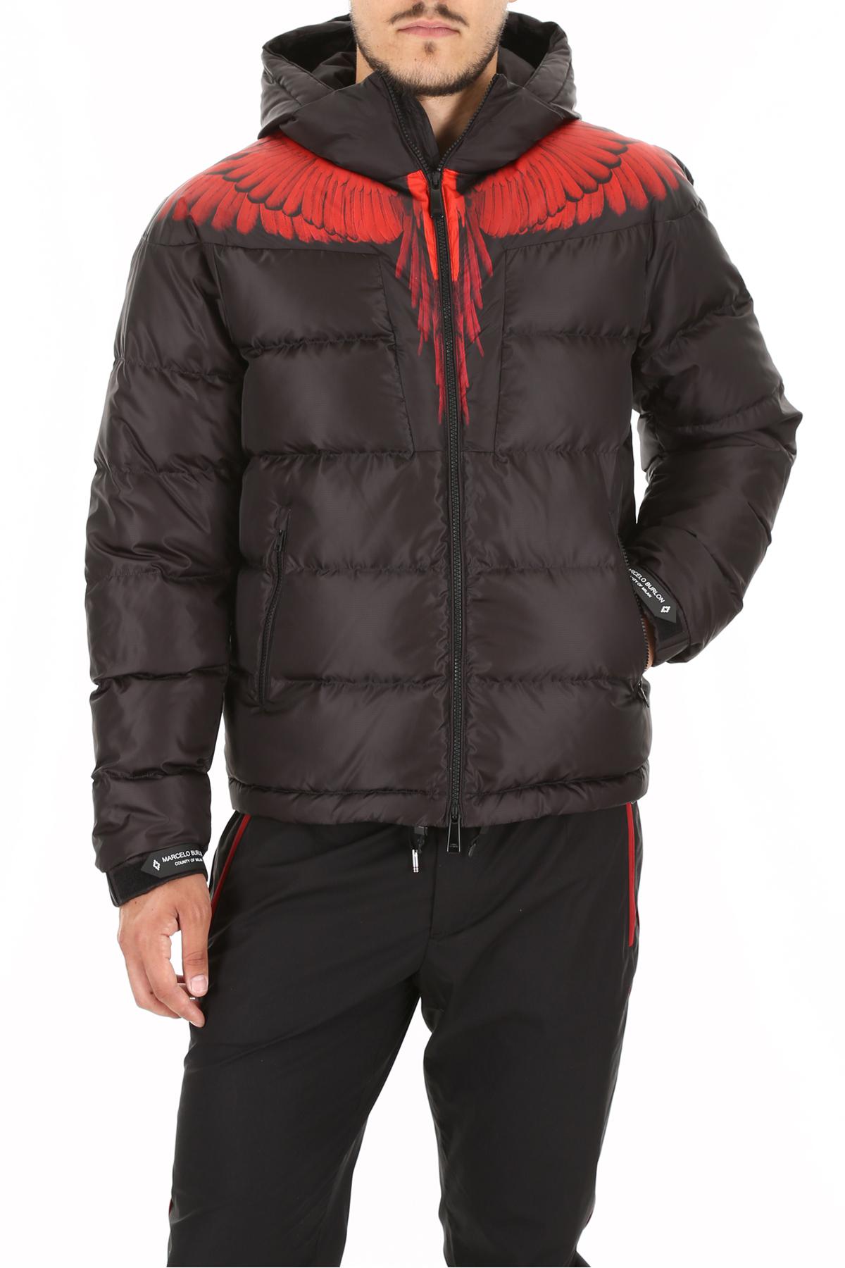 marcelo burlon wings down jacket