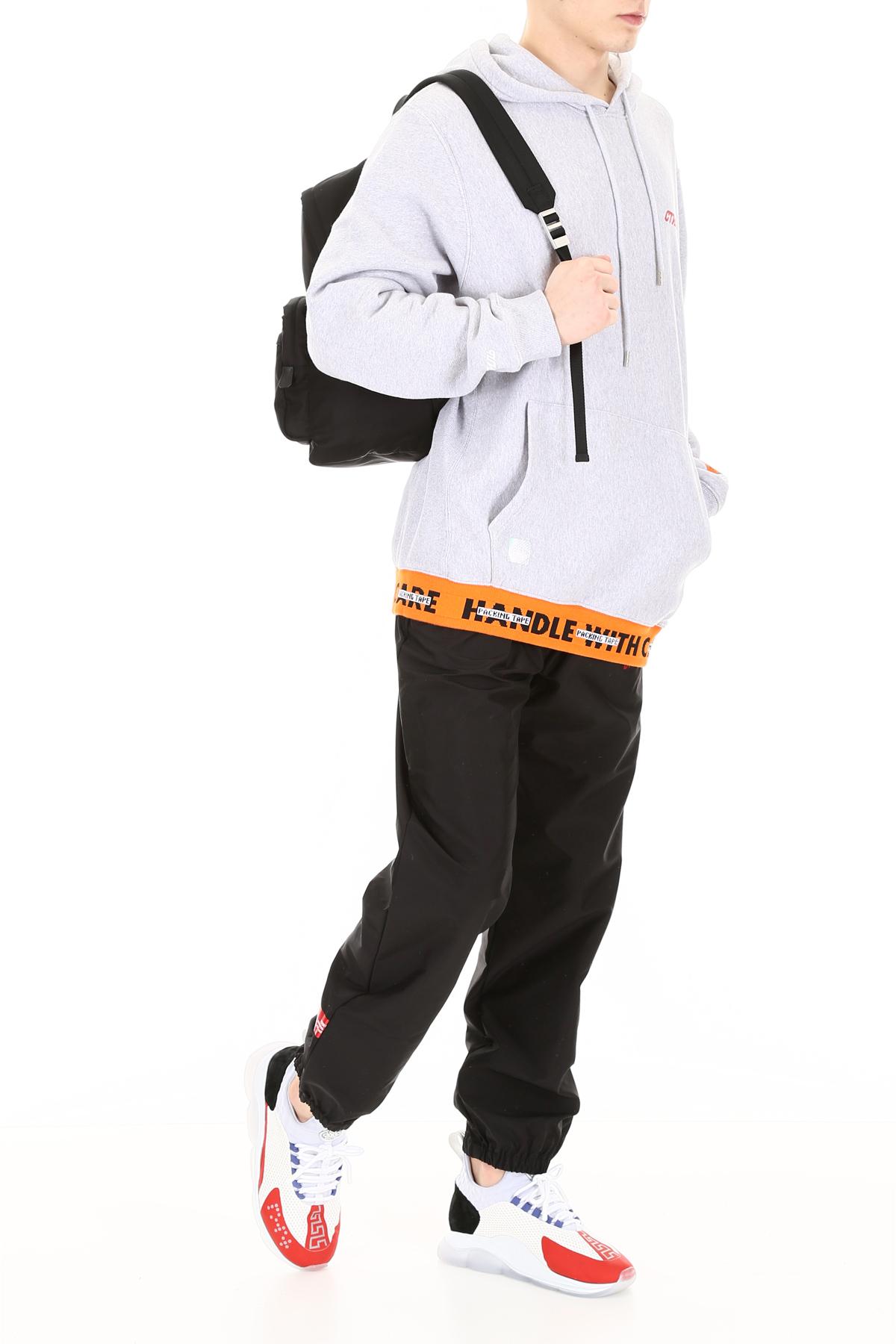 heron preston handle with care hoodie