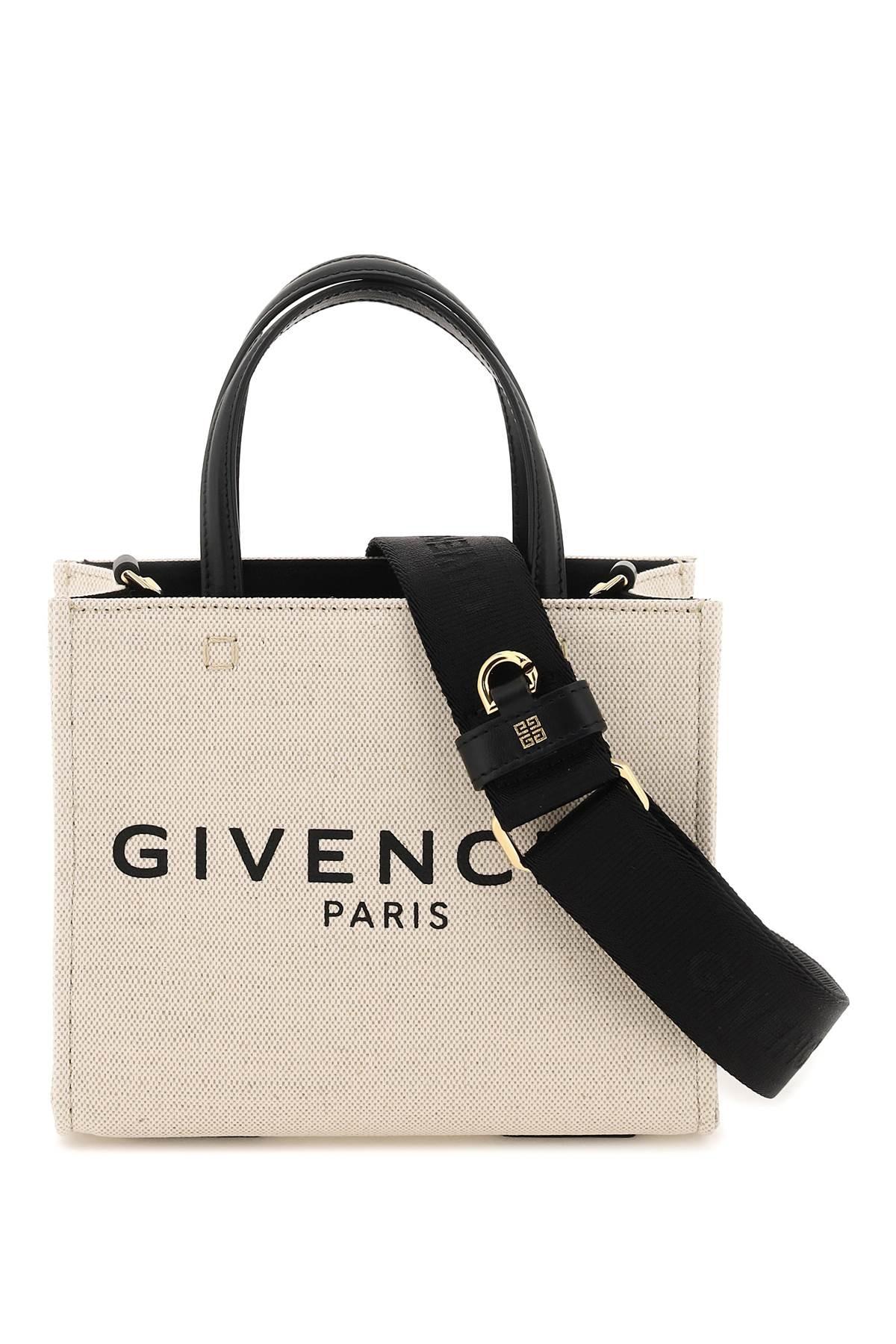 Givenchy 'g Mini' Canvas Tote Bag Lyst