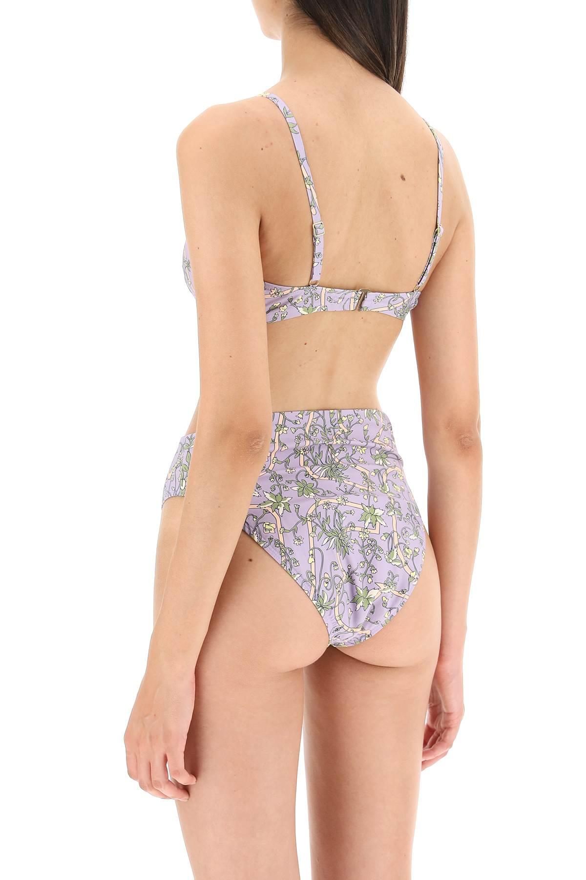 Tory Burch Printed Balconette Bikini Top | Lyst
