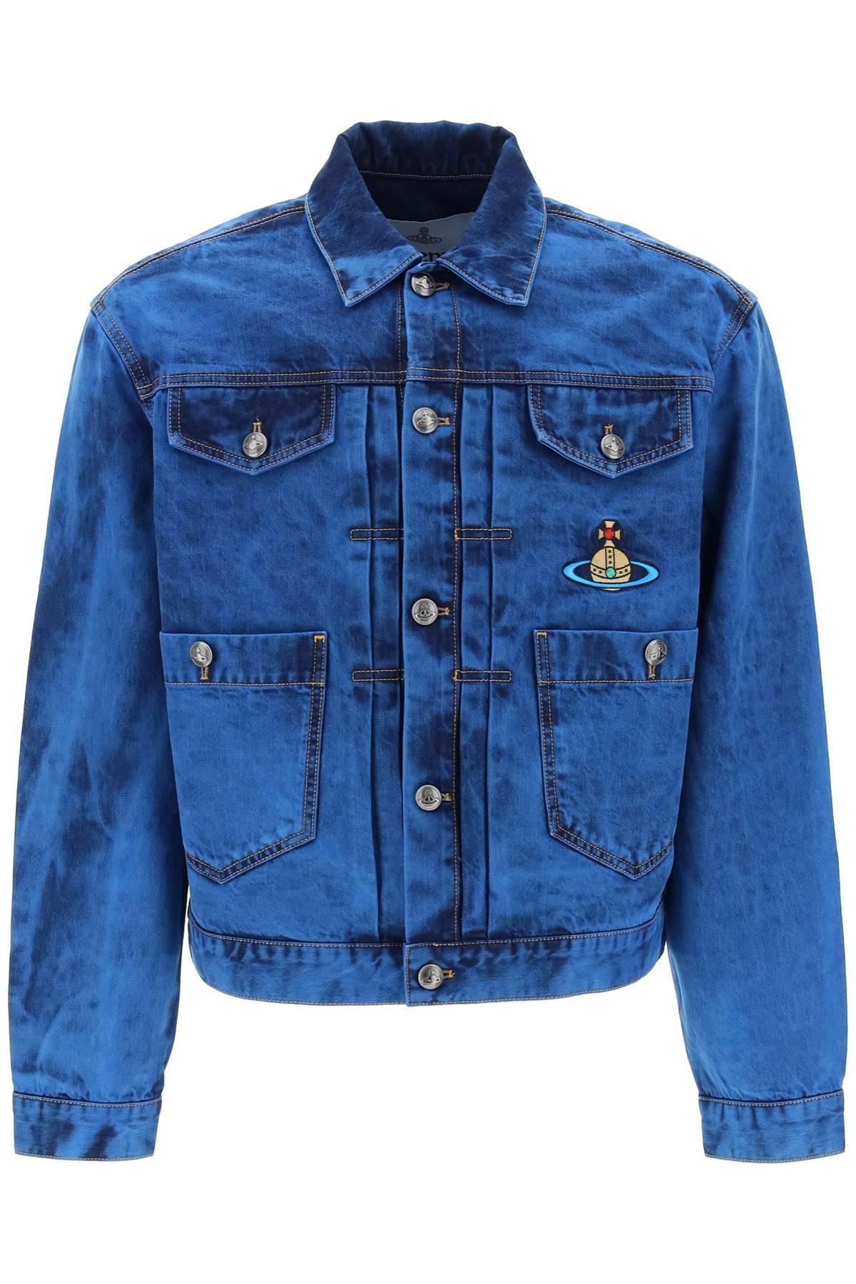 Vivienne Westwood Marlene Denim Jacket For in Blue Lyst UK