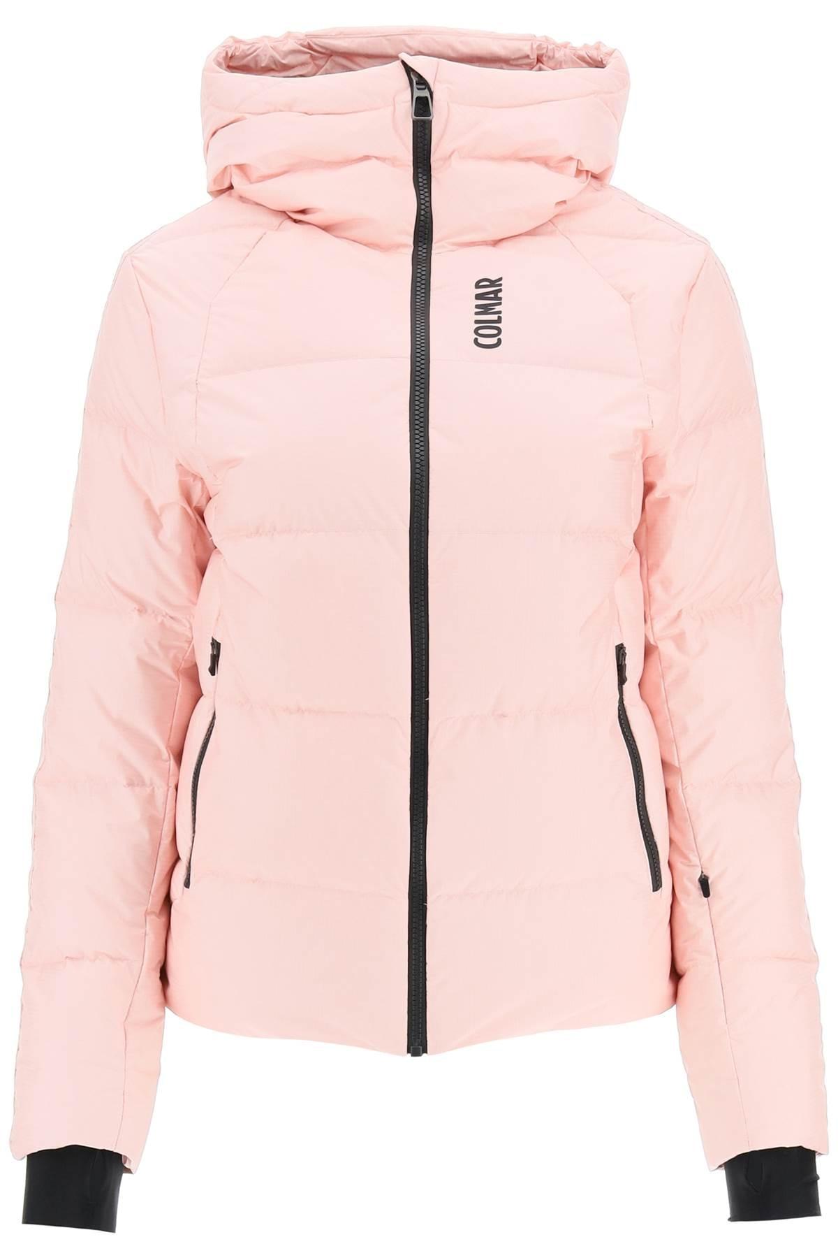 Colmar Nylon Ski Puffer Jacket in Pink | Lyst