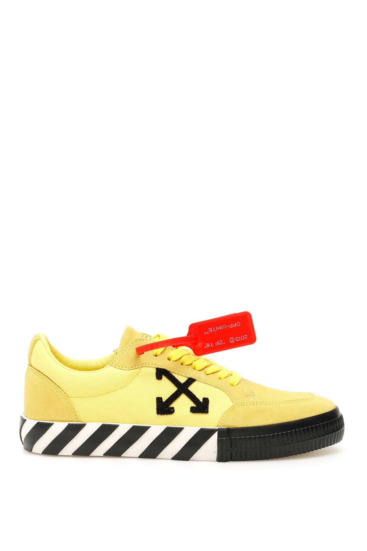 yellow off white sneakers