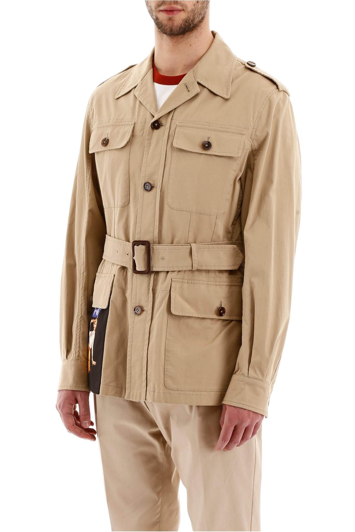 Safari belted hotsell jacket