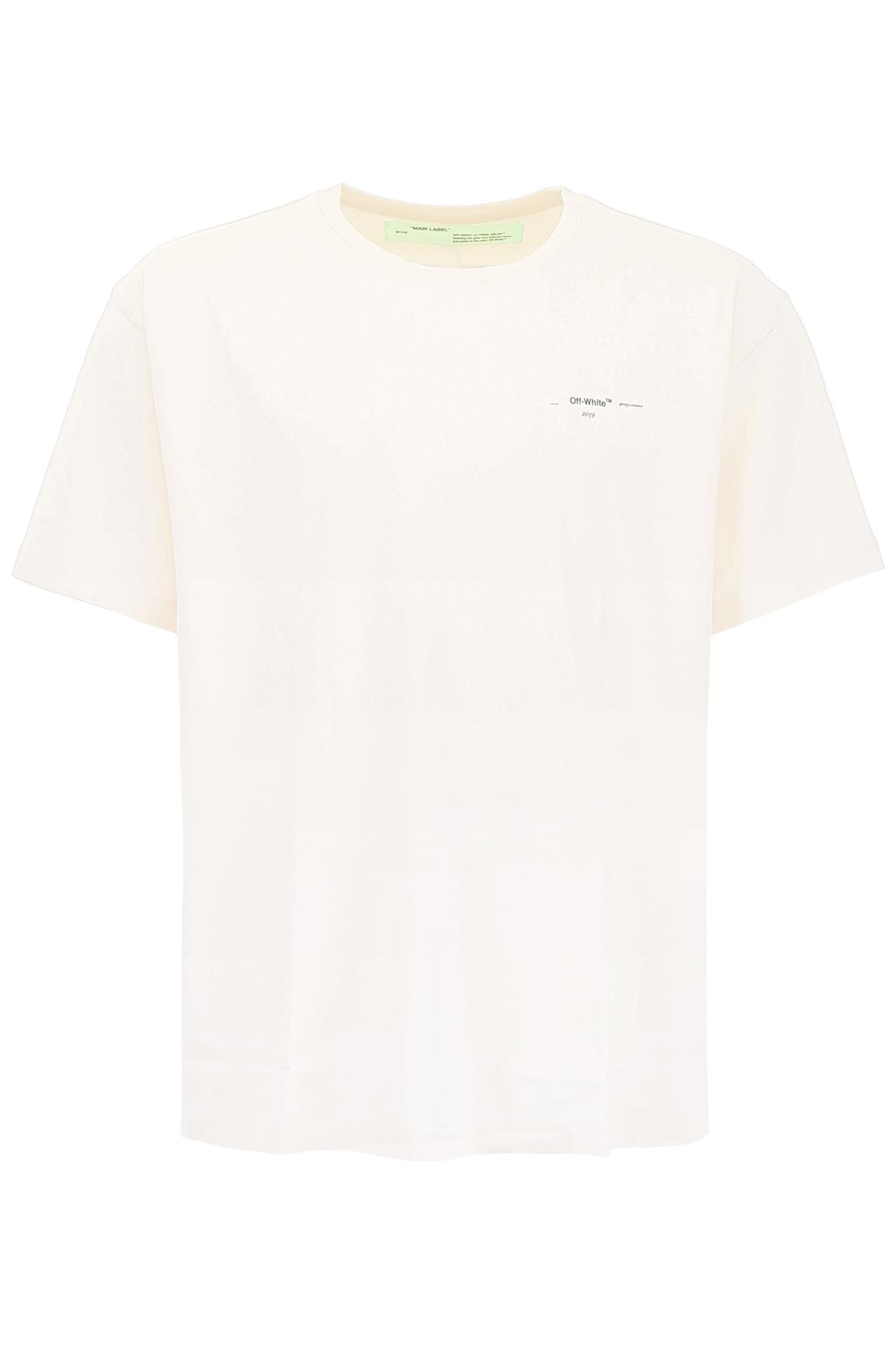 Off-White c/o Virgil Abloh 2019 Crew Neck T-Shirt - Orange T-Shirts,  Clothing - WOWVA54380