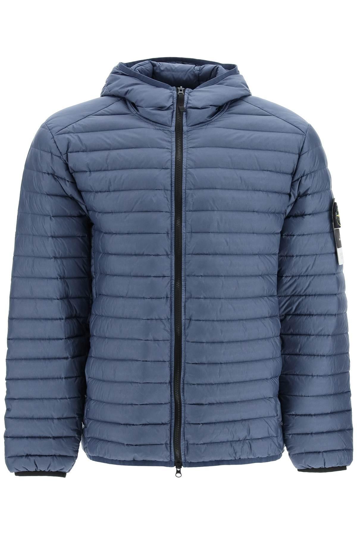 Stone Island Loom Woven Chambers R-nylon Down-tc Jacket in Blue for Men ...