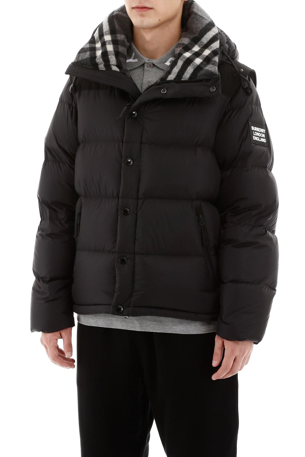 Burberry Lockwell Puffer Jacket With Removable Sleeves L Technical in Black  for Men | Lyst