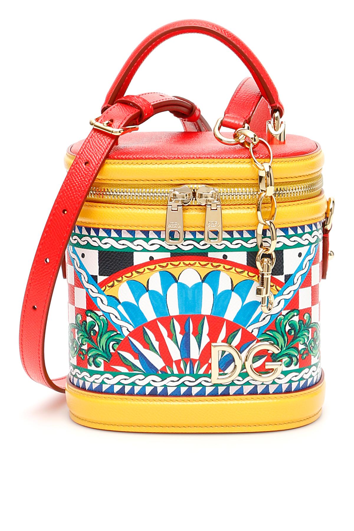 Dolce & Gabbana Carretto Dg Girls Bucket Bag in Blue | Lyst