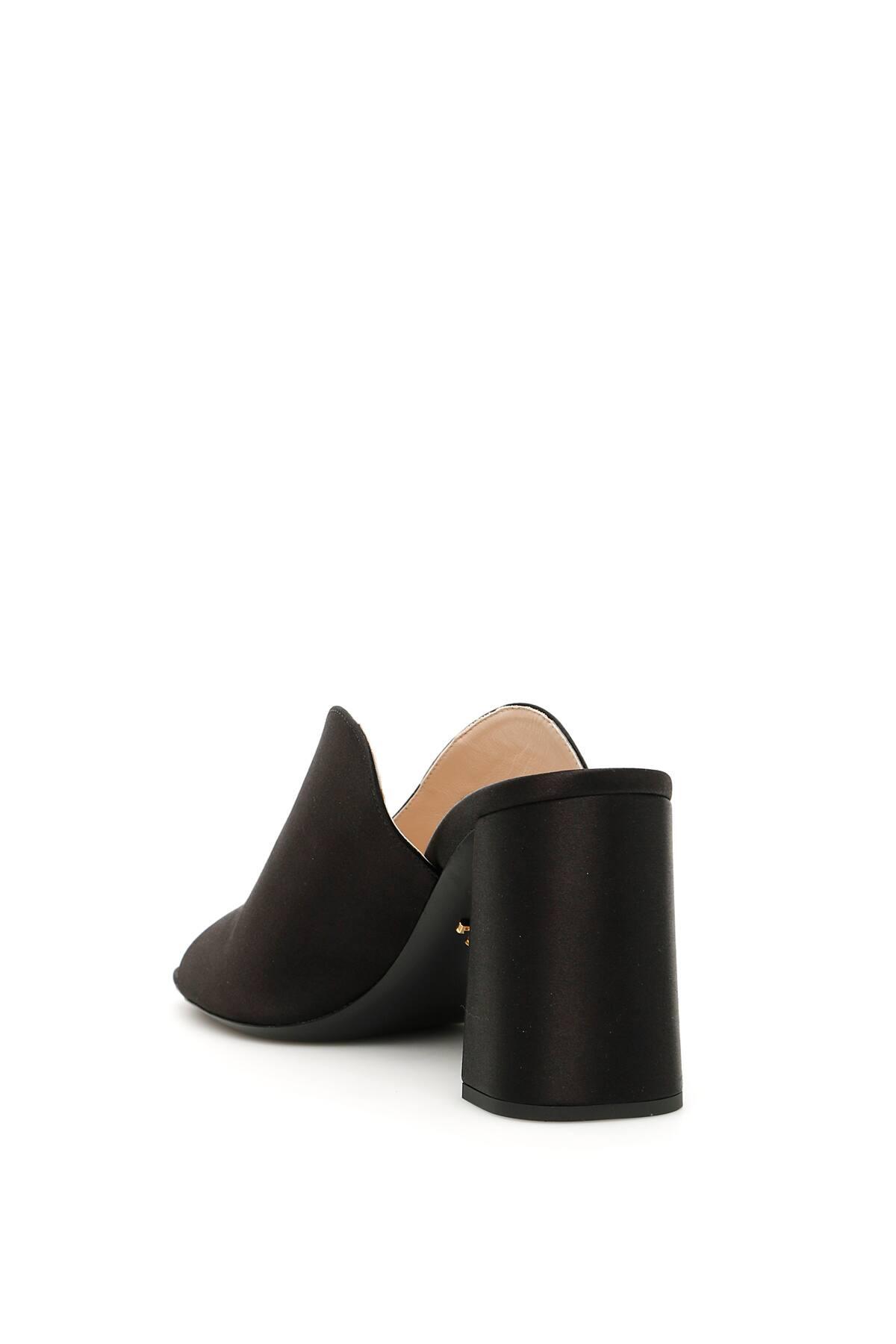 prada black mules
