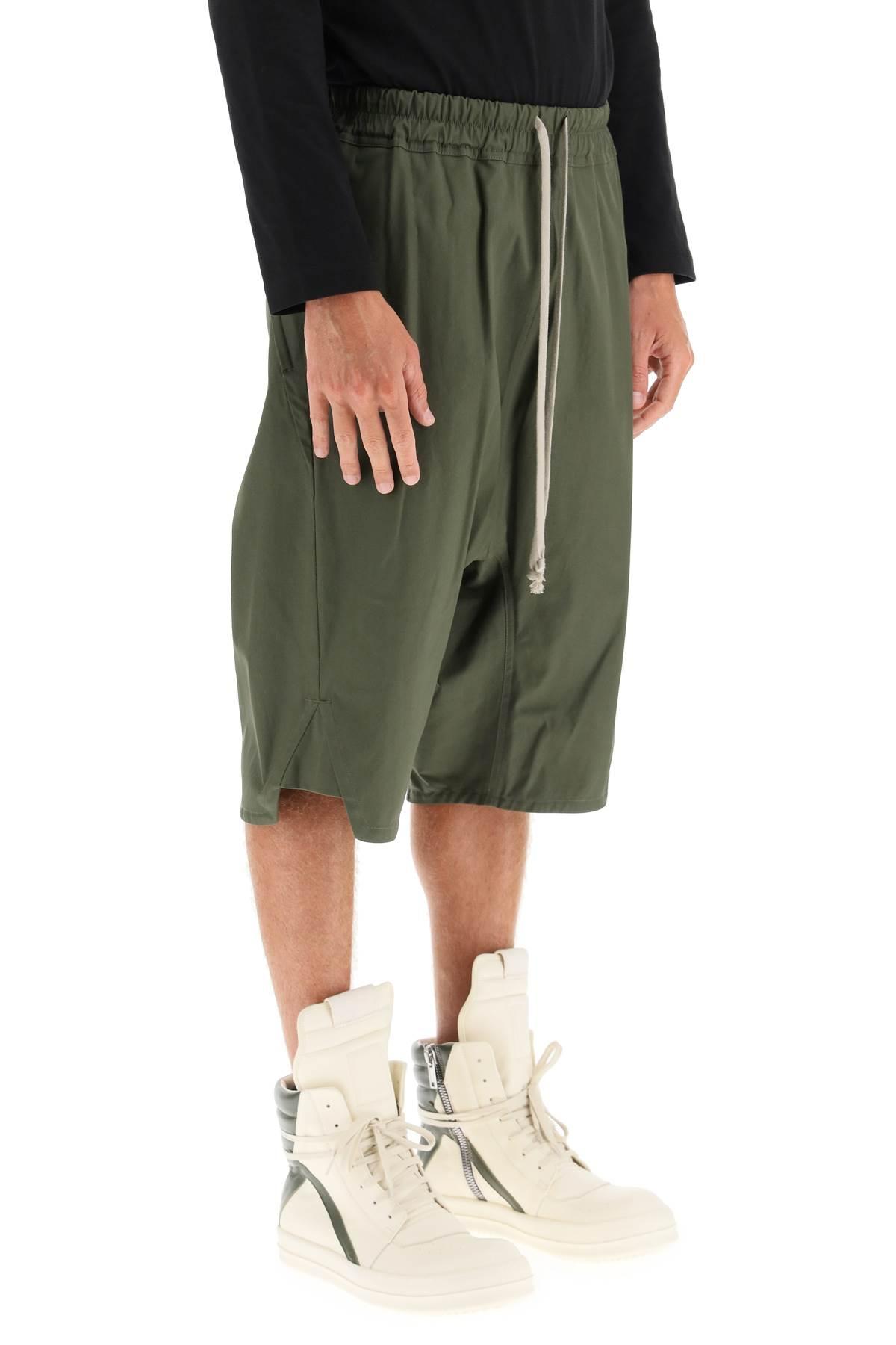 Rick Owens Basket Swingers Shorts in Green for Men | Lyst