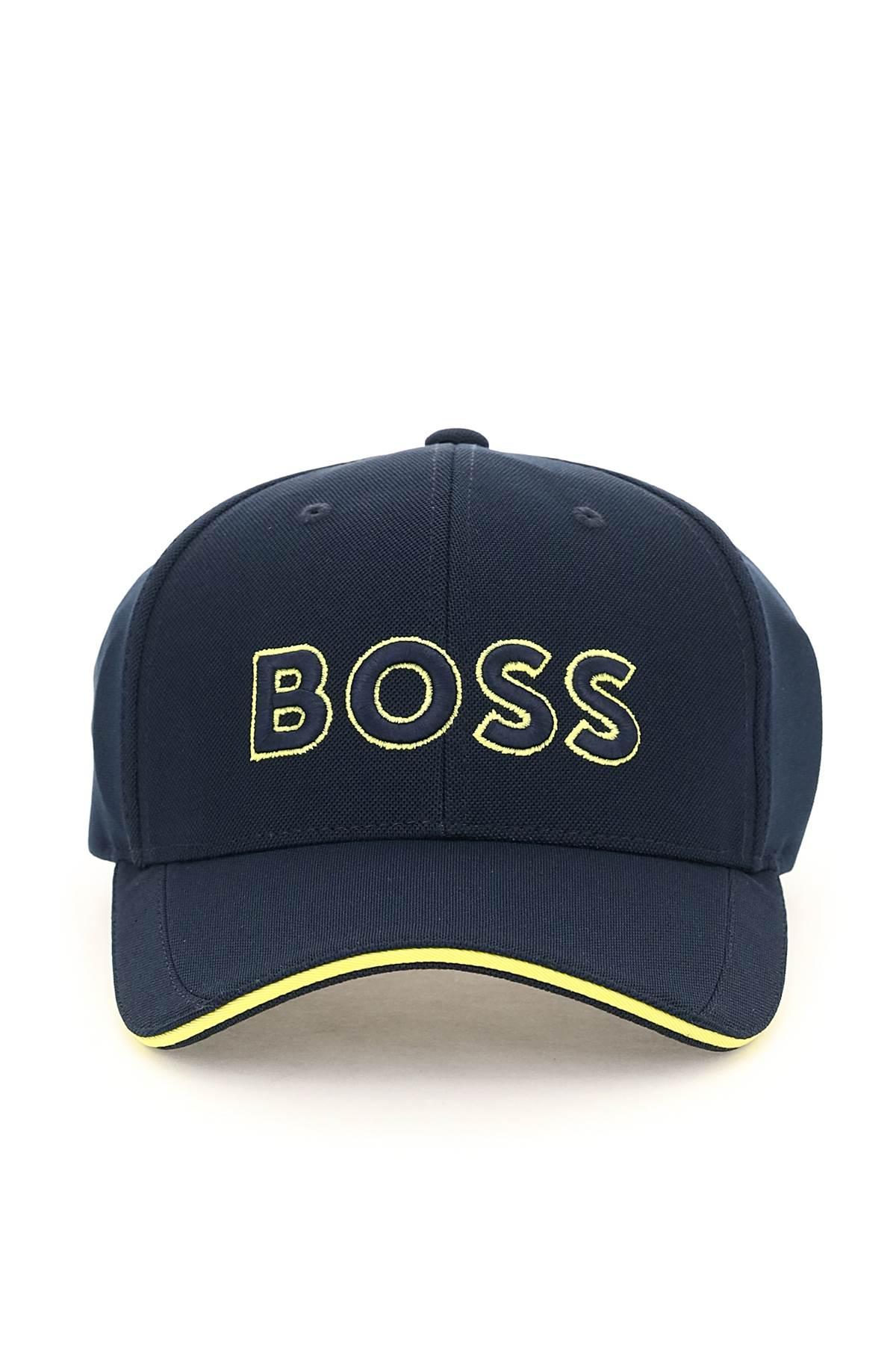 BOSS by HUGO BOSS Synthetic Baseball Cap With Logo in Navy (Blue) for Men -  Save 34% | Lyst