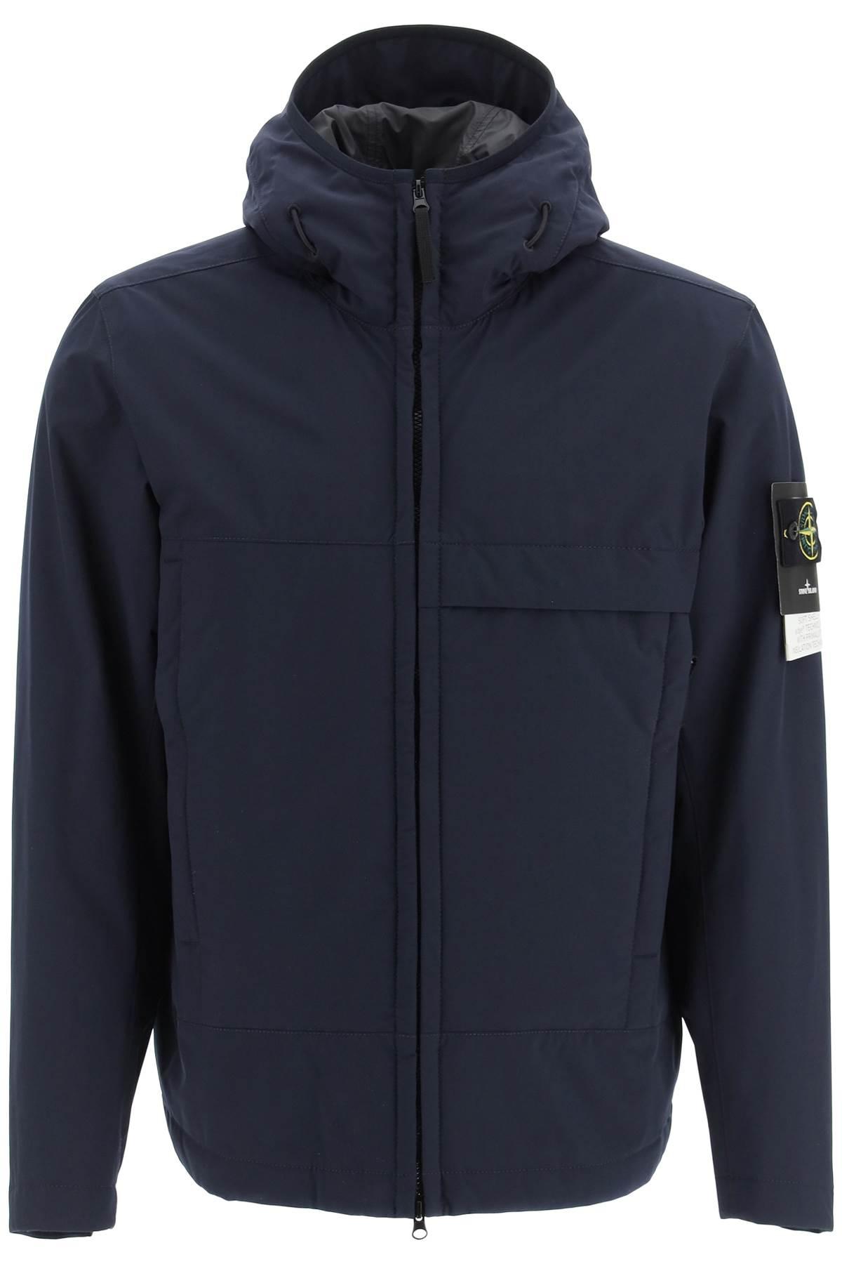 Stone Island Soft Shell r Jacket With E.dye Technology in Blue for