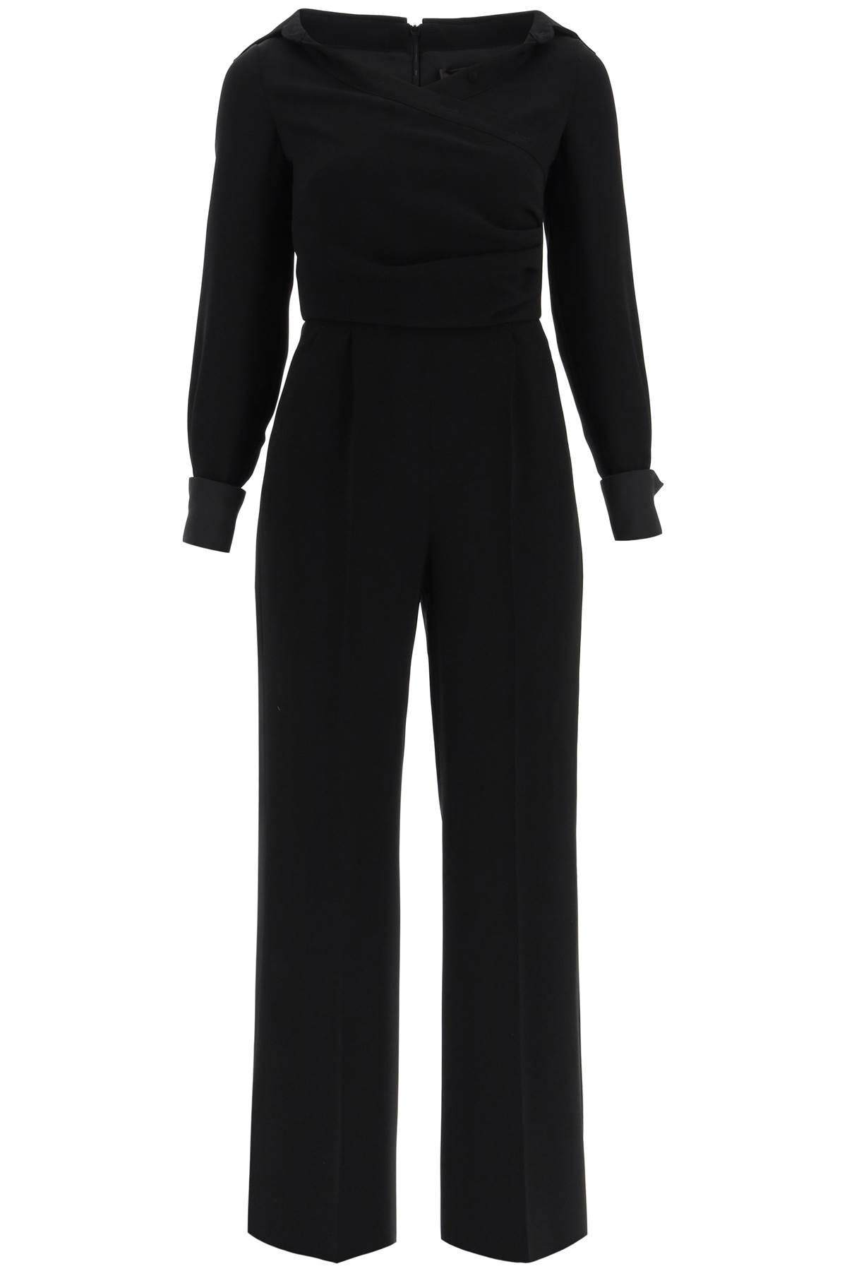 Max Mara Synthetic Cady Jumpsuit in Black - Save 1% | Lyst