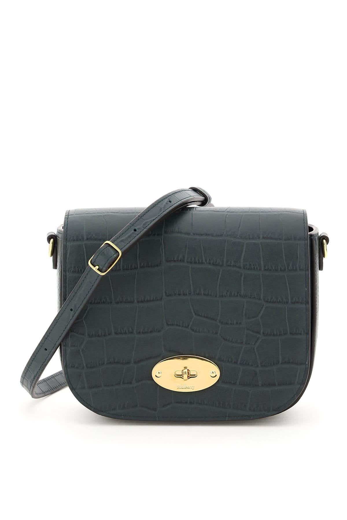 Mulberry Small Darley Satchel Bag in Green Lyst