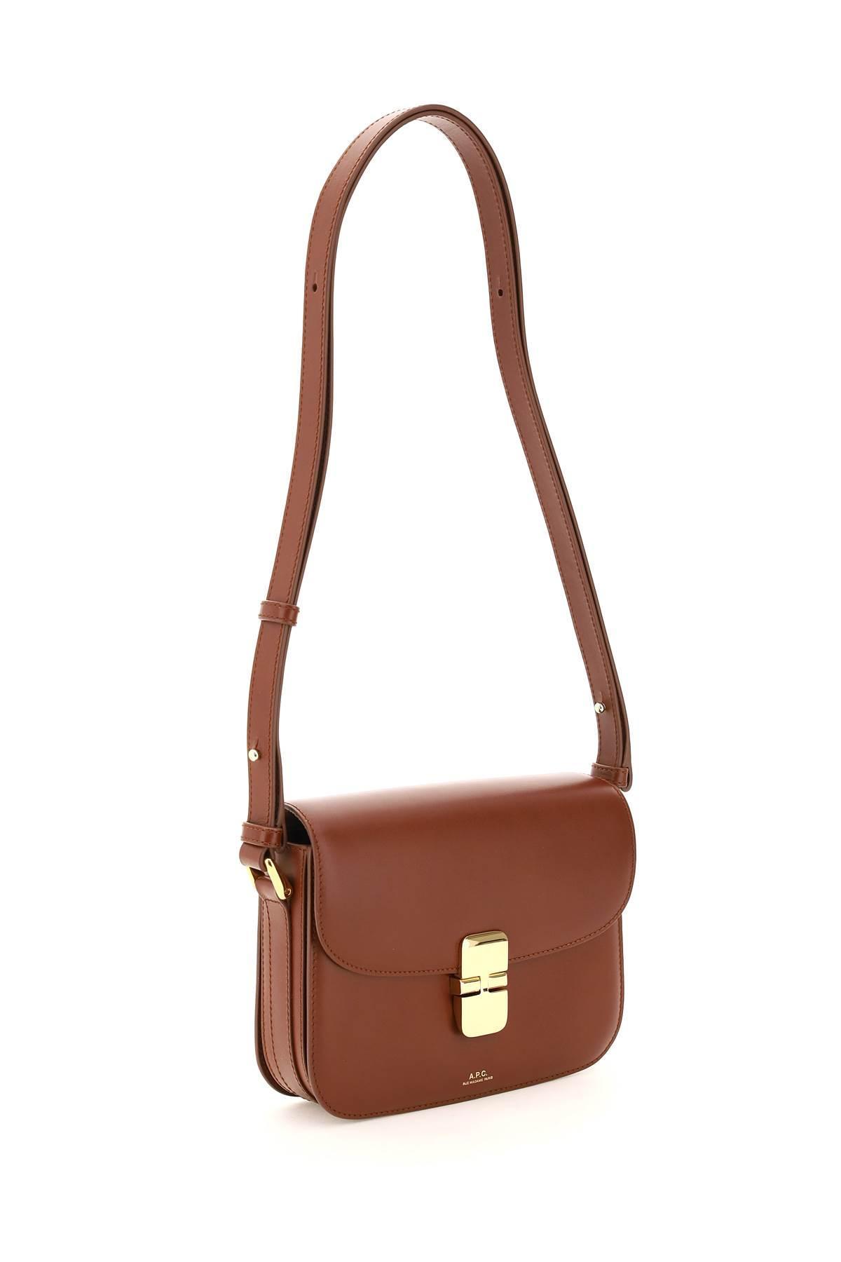 A.P.C. Grace Small Bag in Brown | Lyst