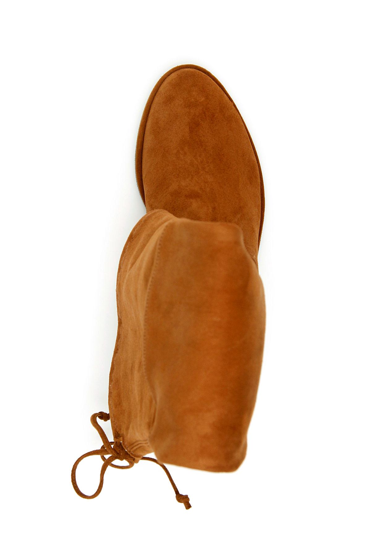 stuart weitzman lowland walnut suede