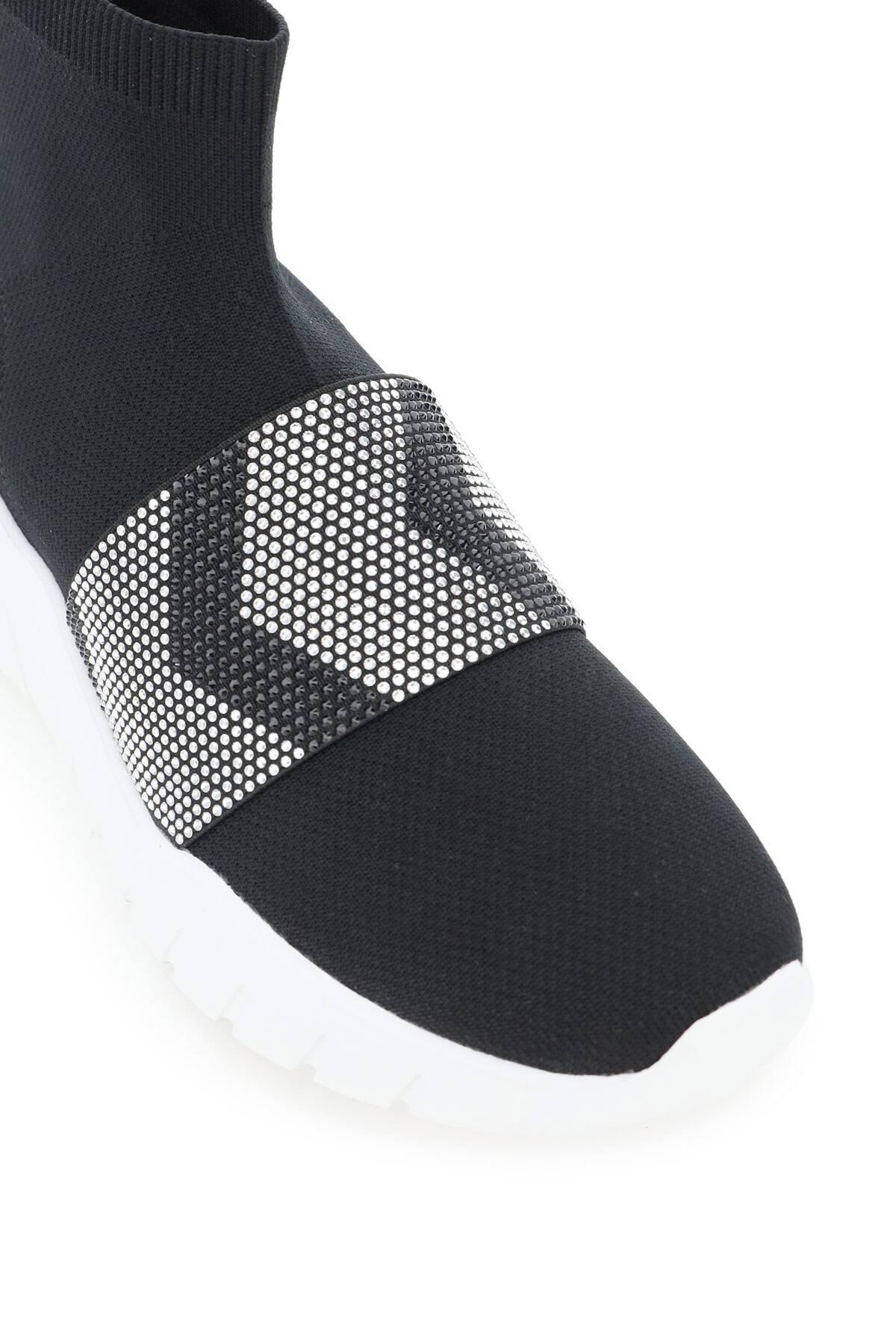 crystal sock sneakers