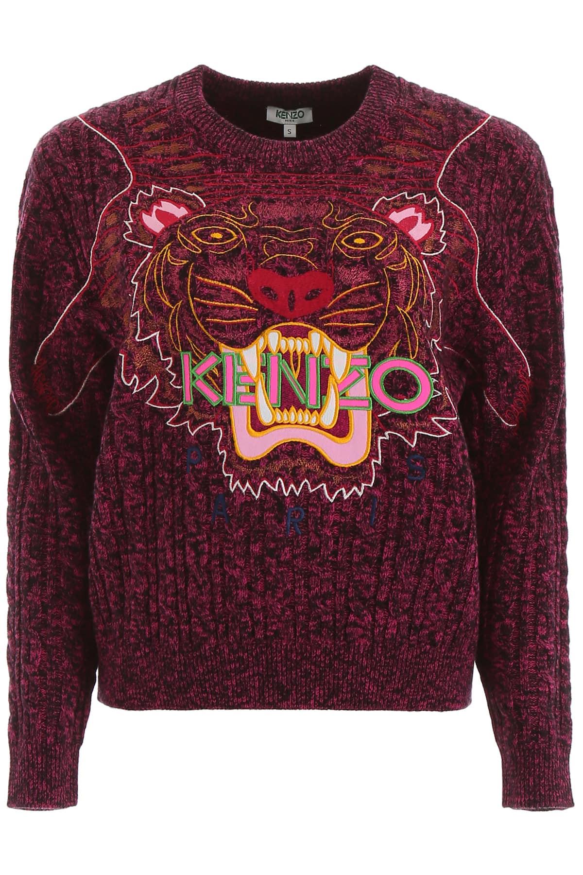 kenzo pull femme tigre