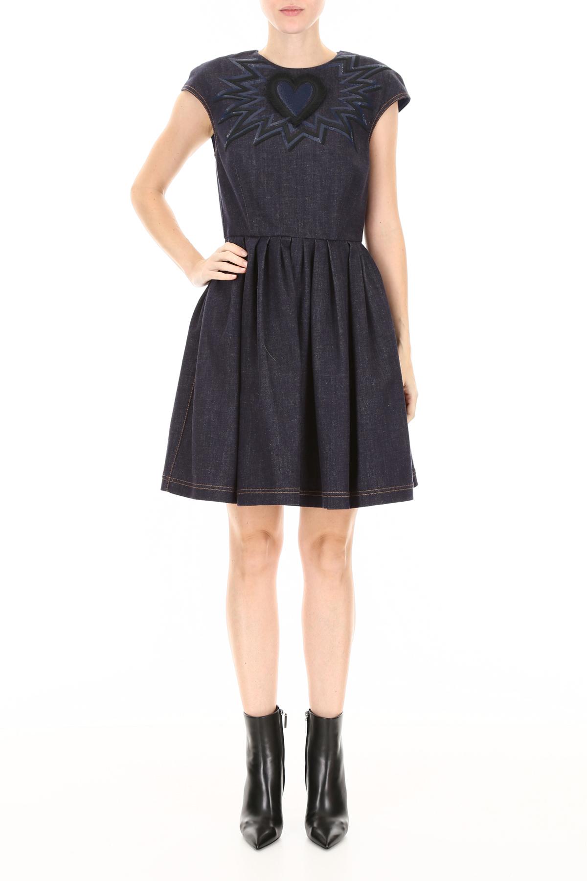 fendi denim dress