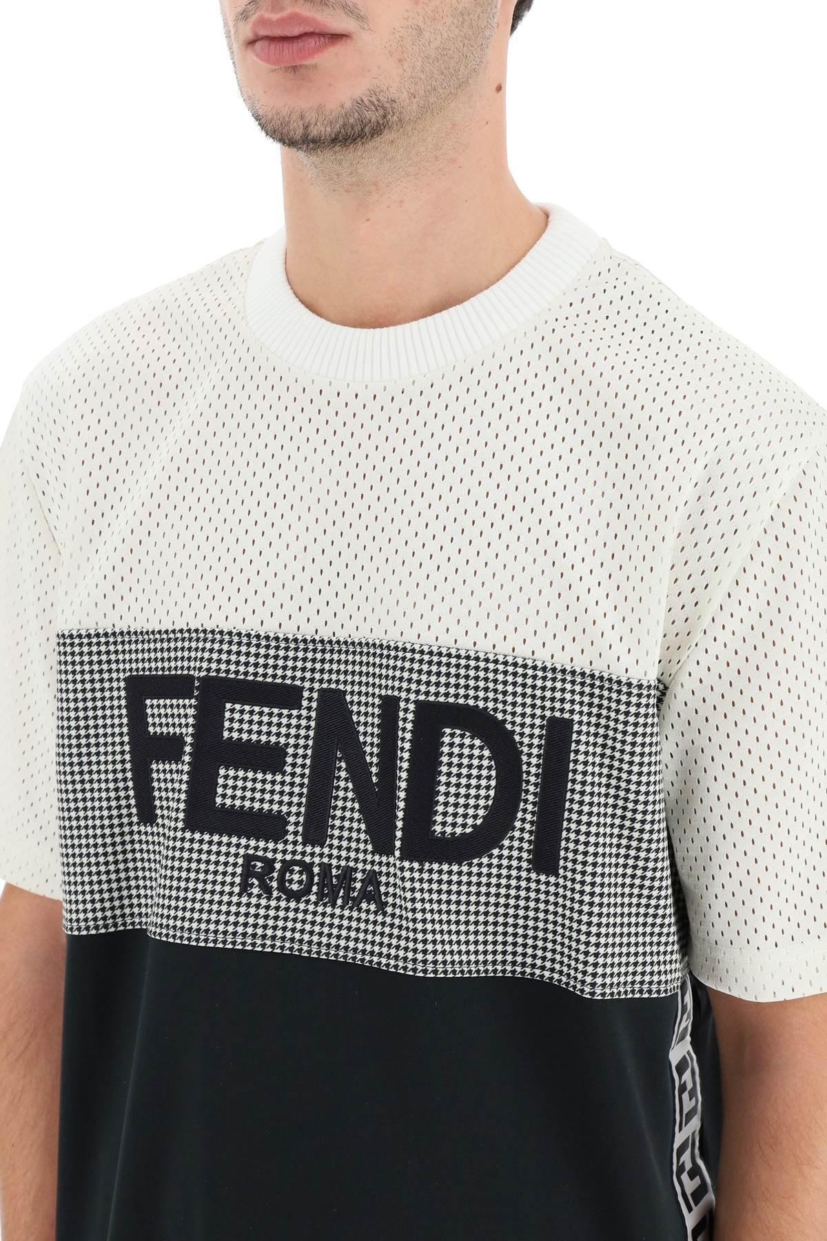 Rのシャツコレクション【大人気】Fendi Roma Amor ジャージー Tシャツ　ＸＬ