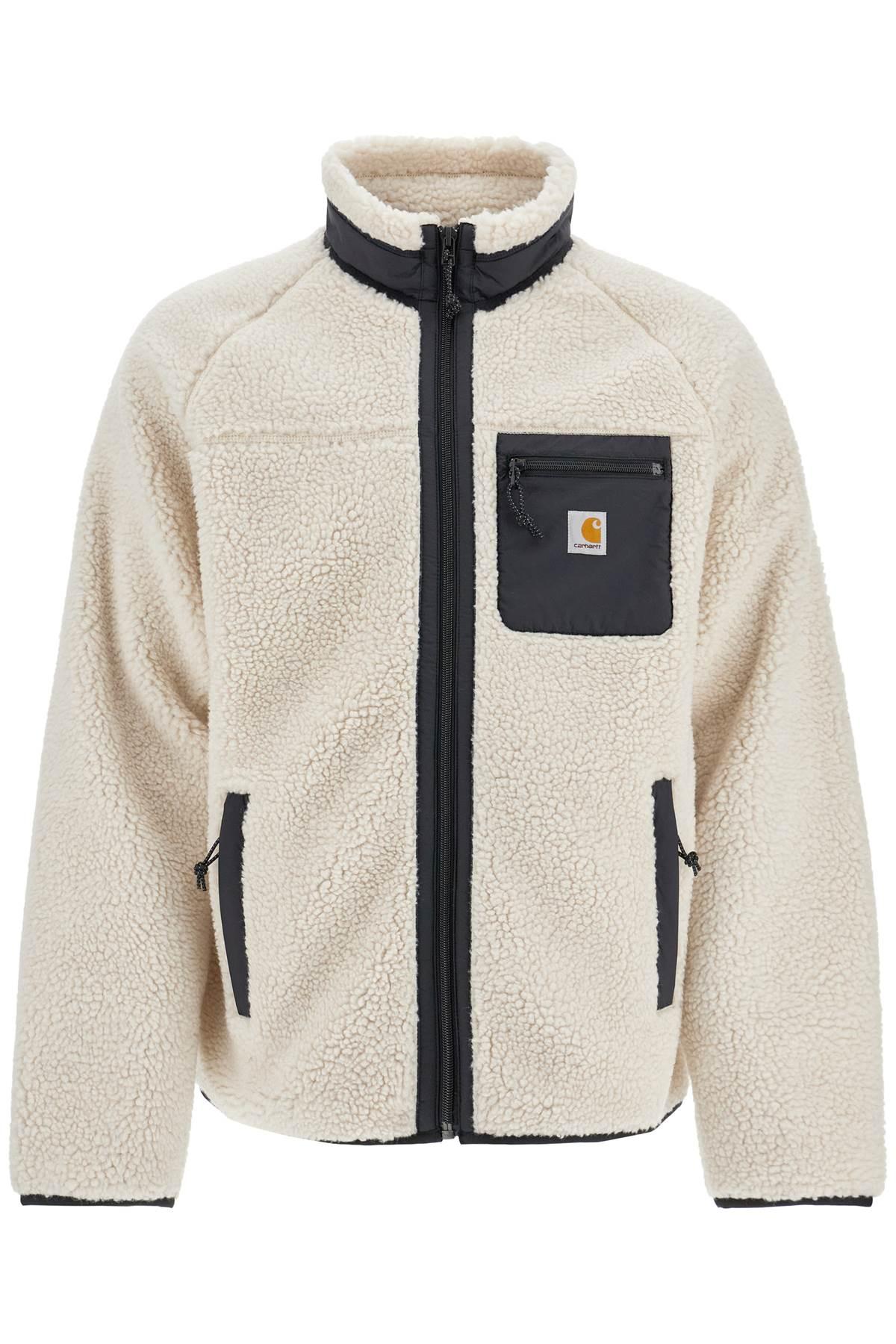 Carhartt white fleece jacket hot sale