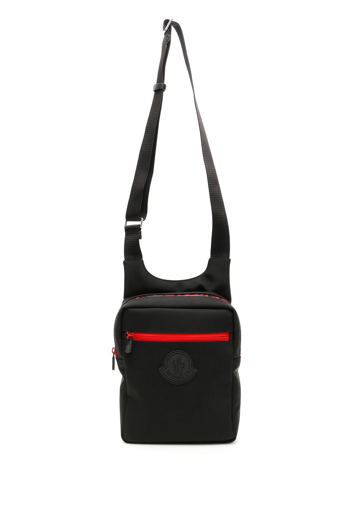 Moncler Pascal Messenger Bag in Black for Men | Lyst