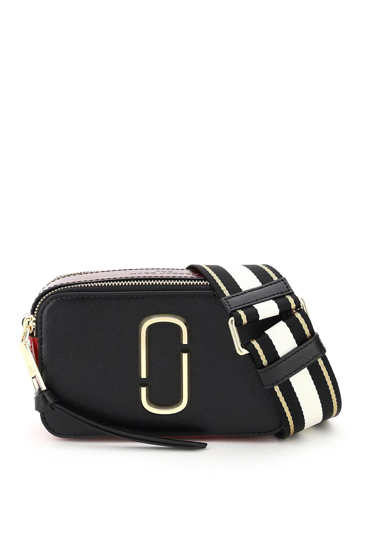 Totes bags Marc Jacobs - Black camera bag with multicolor jewels