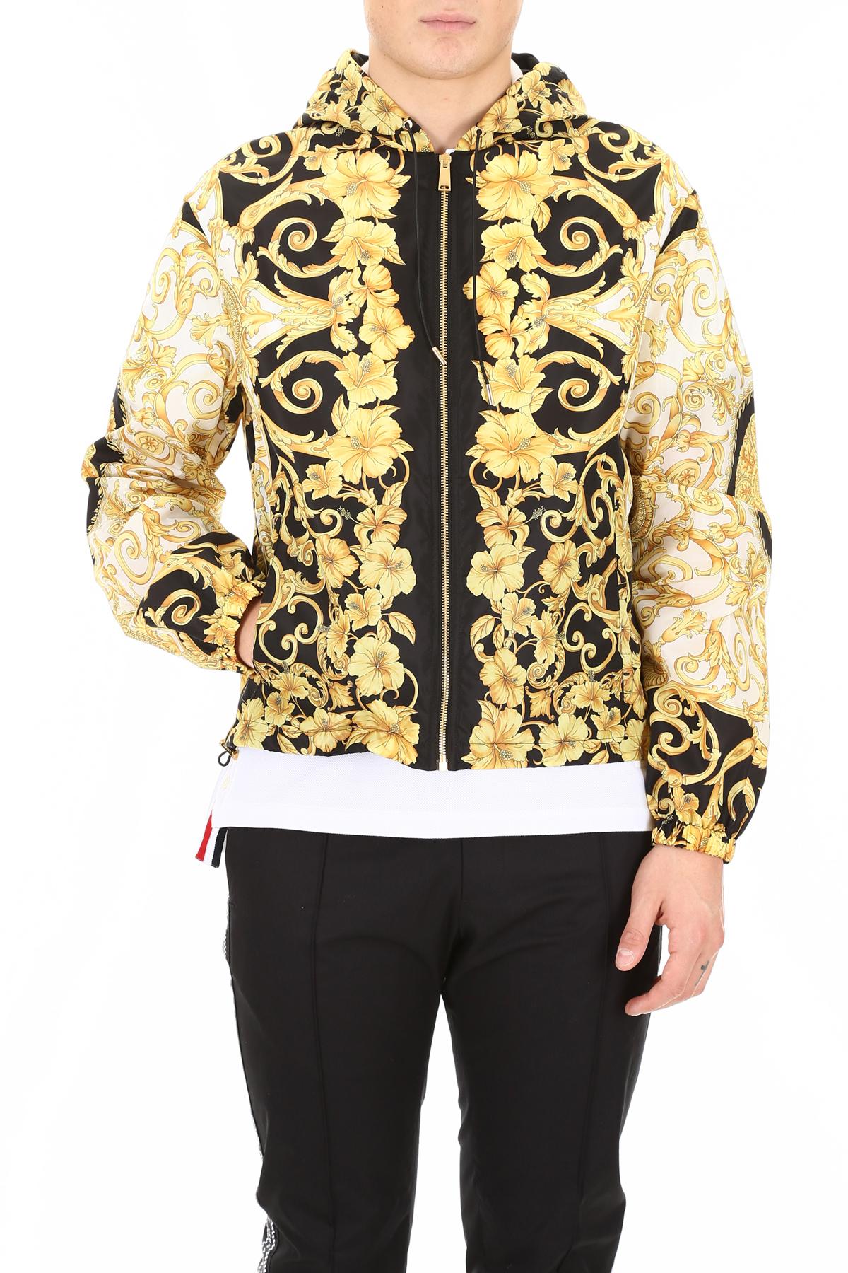 Versace Barocco Jacket in Metallic for 