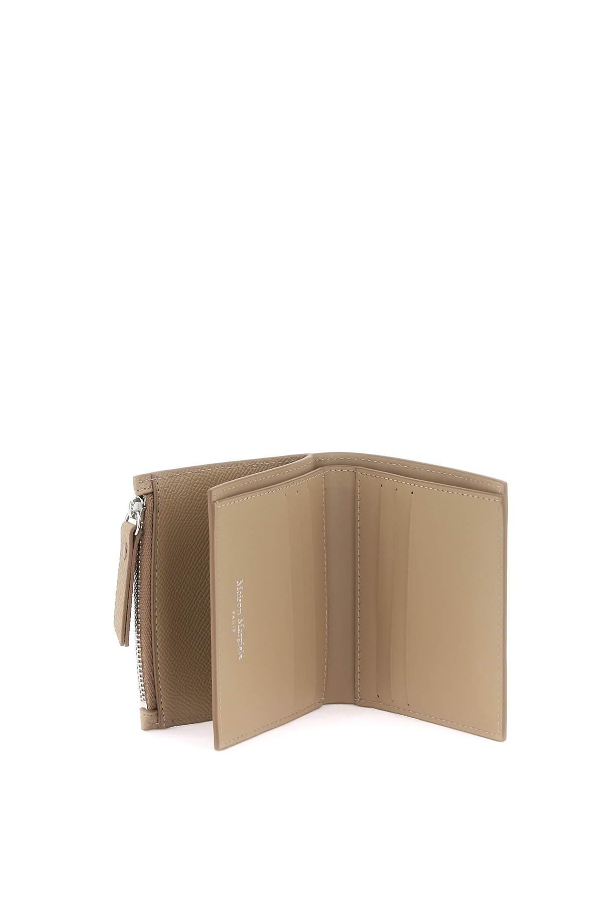 Maison Margiela Beige Four Stitches Chain Wallet
