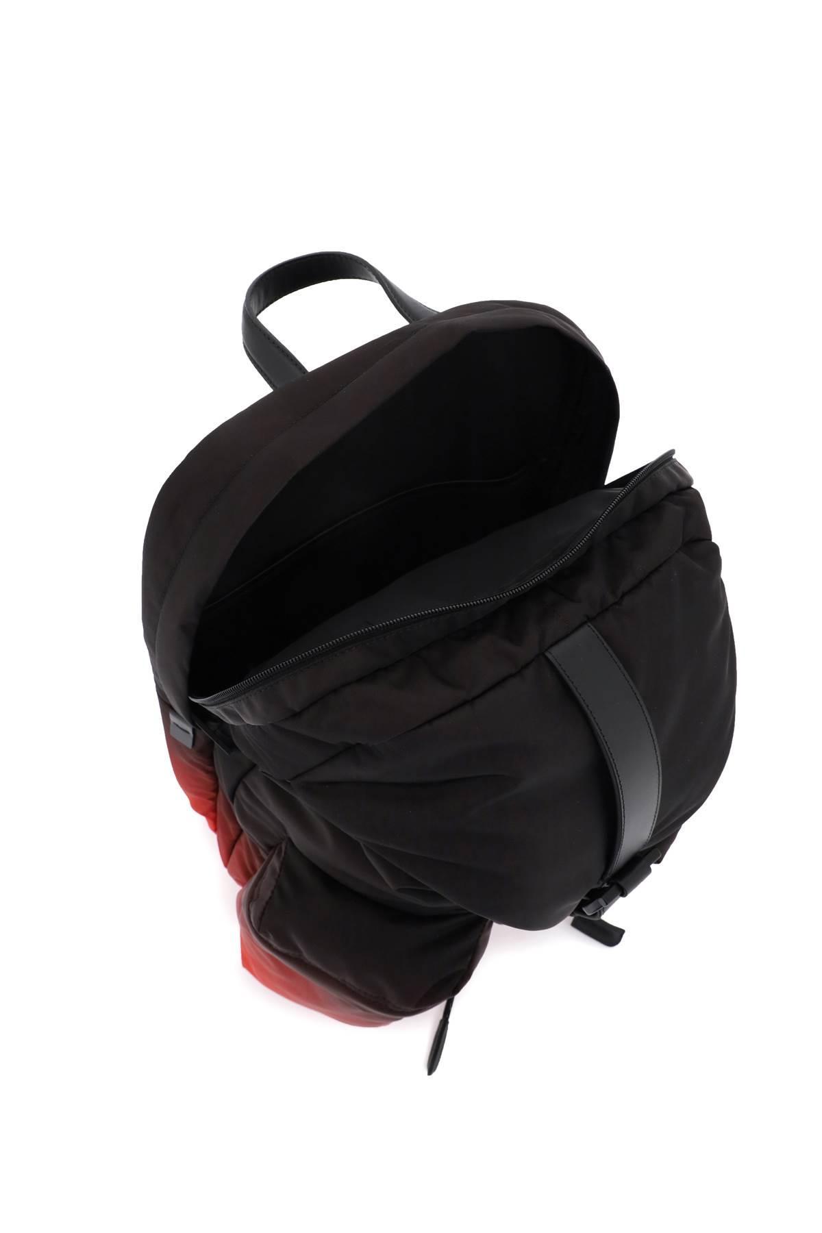 Ferragamo Nylon Gradient Backpack in Black for Men | Lyst