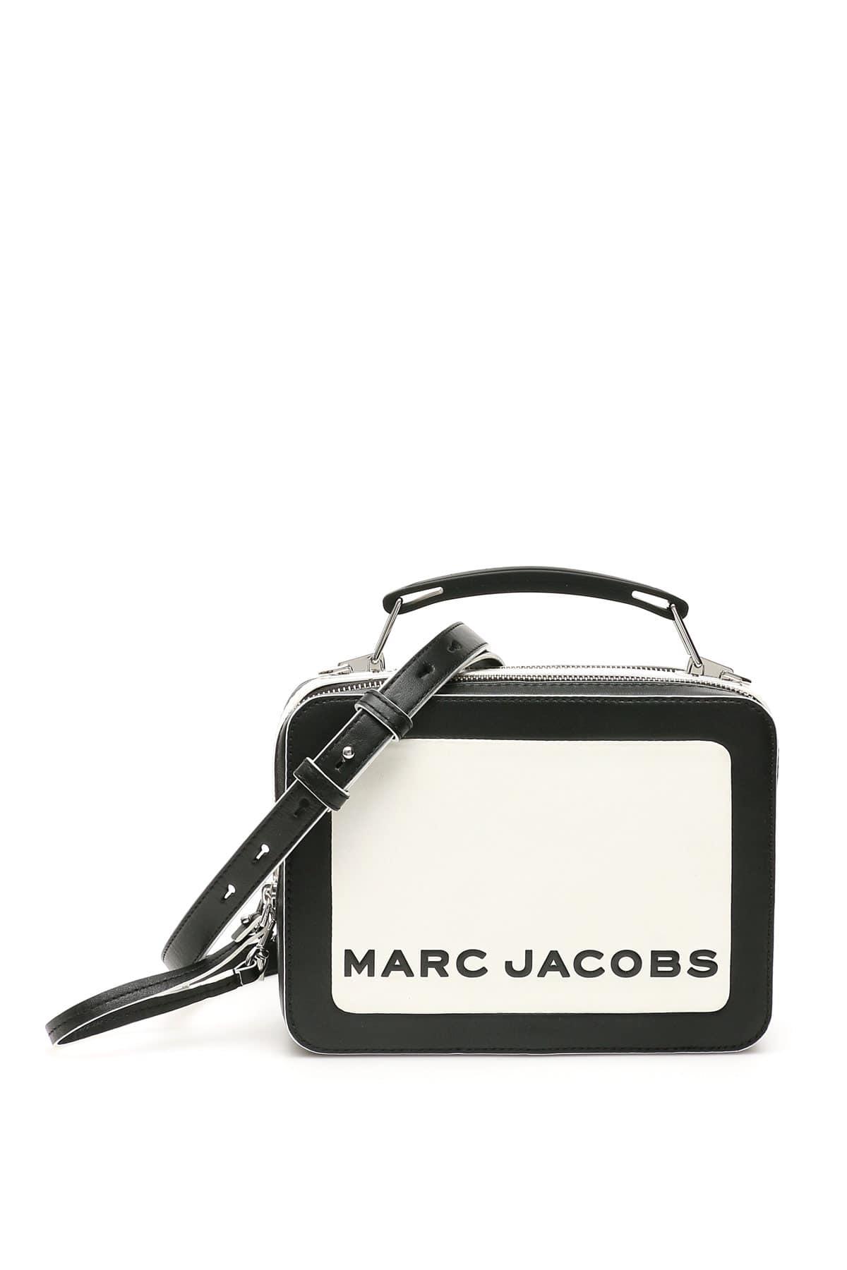 The box bag leather crossbody bag Marc Jacobs Black in Leather - 20535791