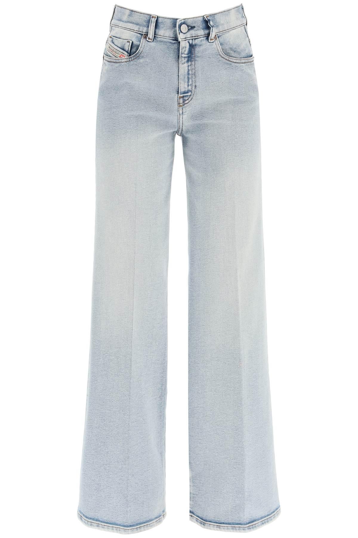 DIESEL Denim Flare Jeans in Light Blue 