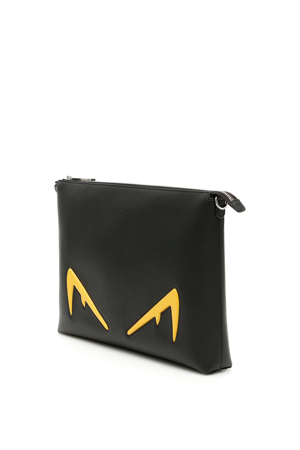 tafel Nieuwheid Ontwaken Fendi Diabolic Eyes Messenger Bag in Black for Men | Lyst