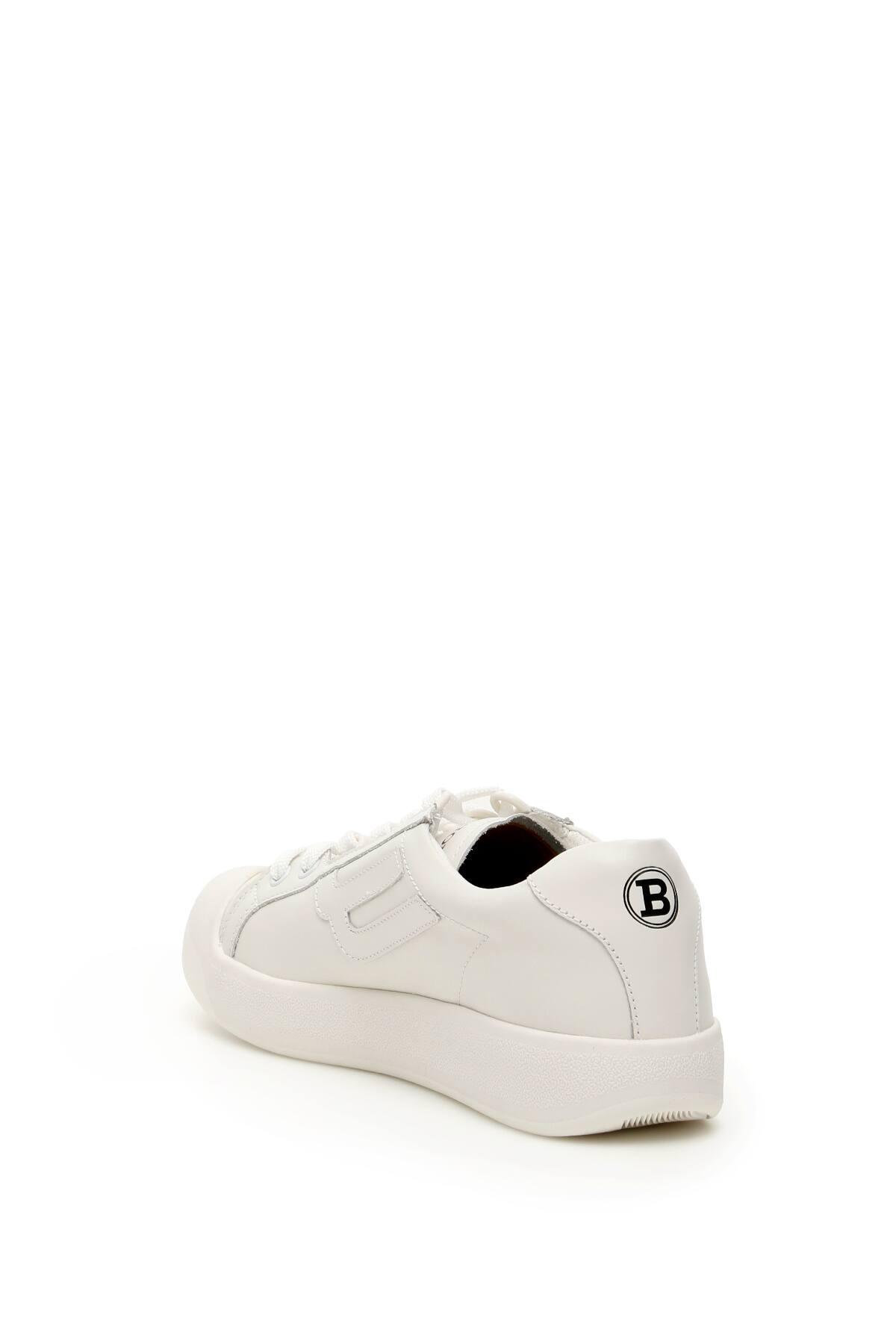 Bally Leather New Competition Sneakers in White - Lyst