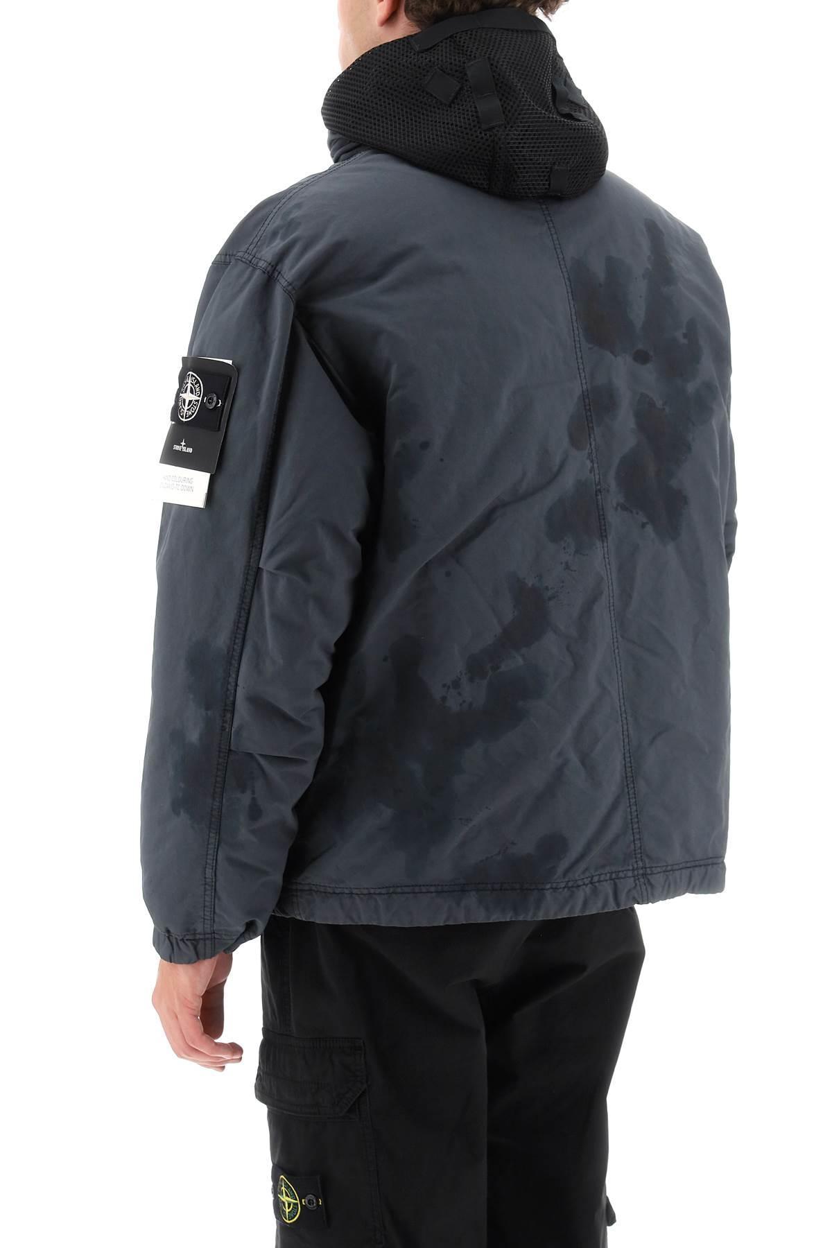 Stone Island David tc Down jacket in Blue for Men Lyst