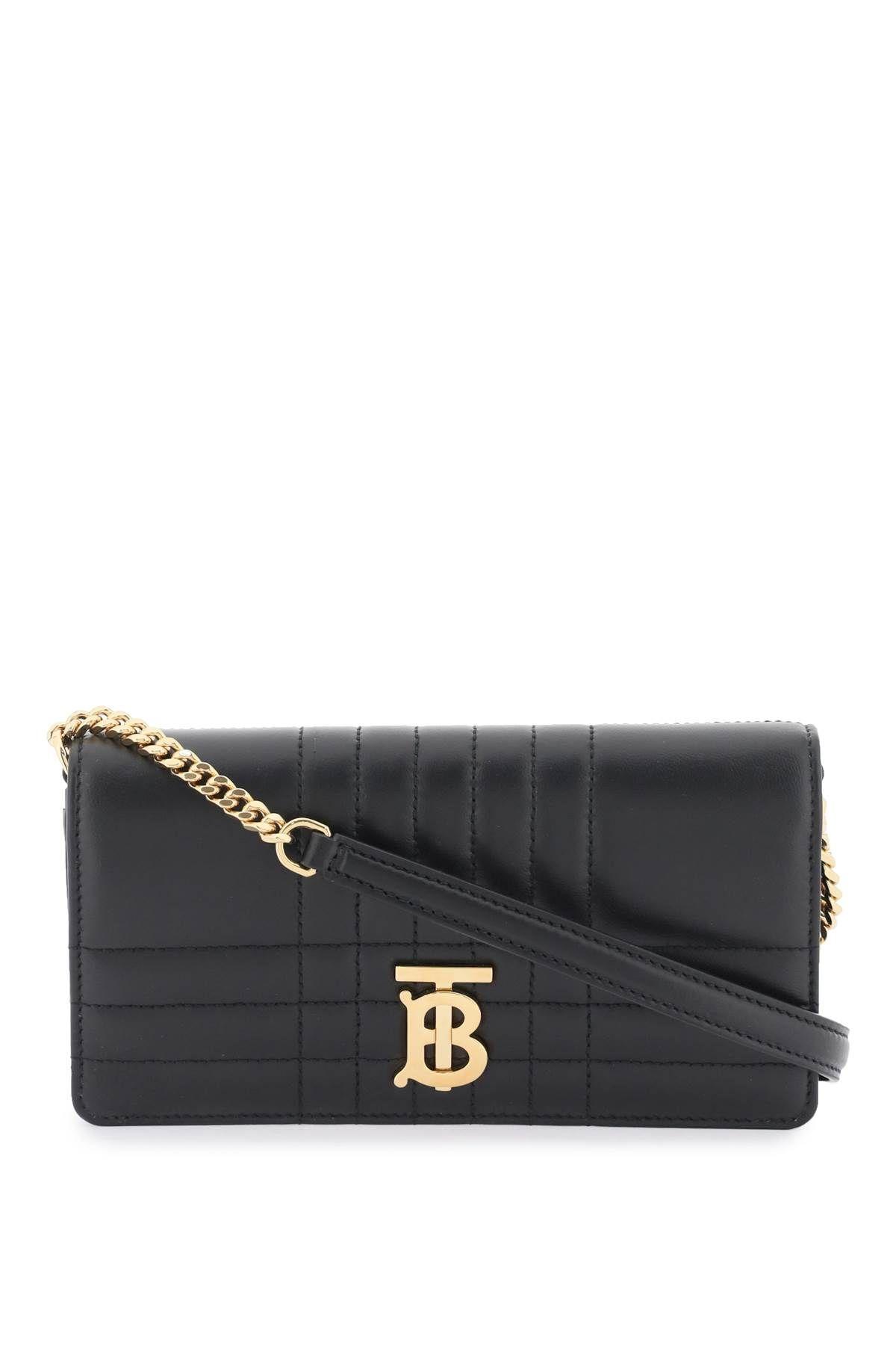 Burberry Quilted Leather Mini lola Bag in Black Lyst UK