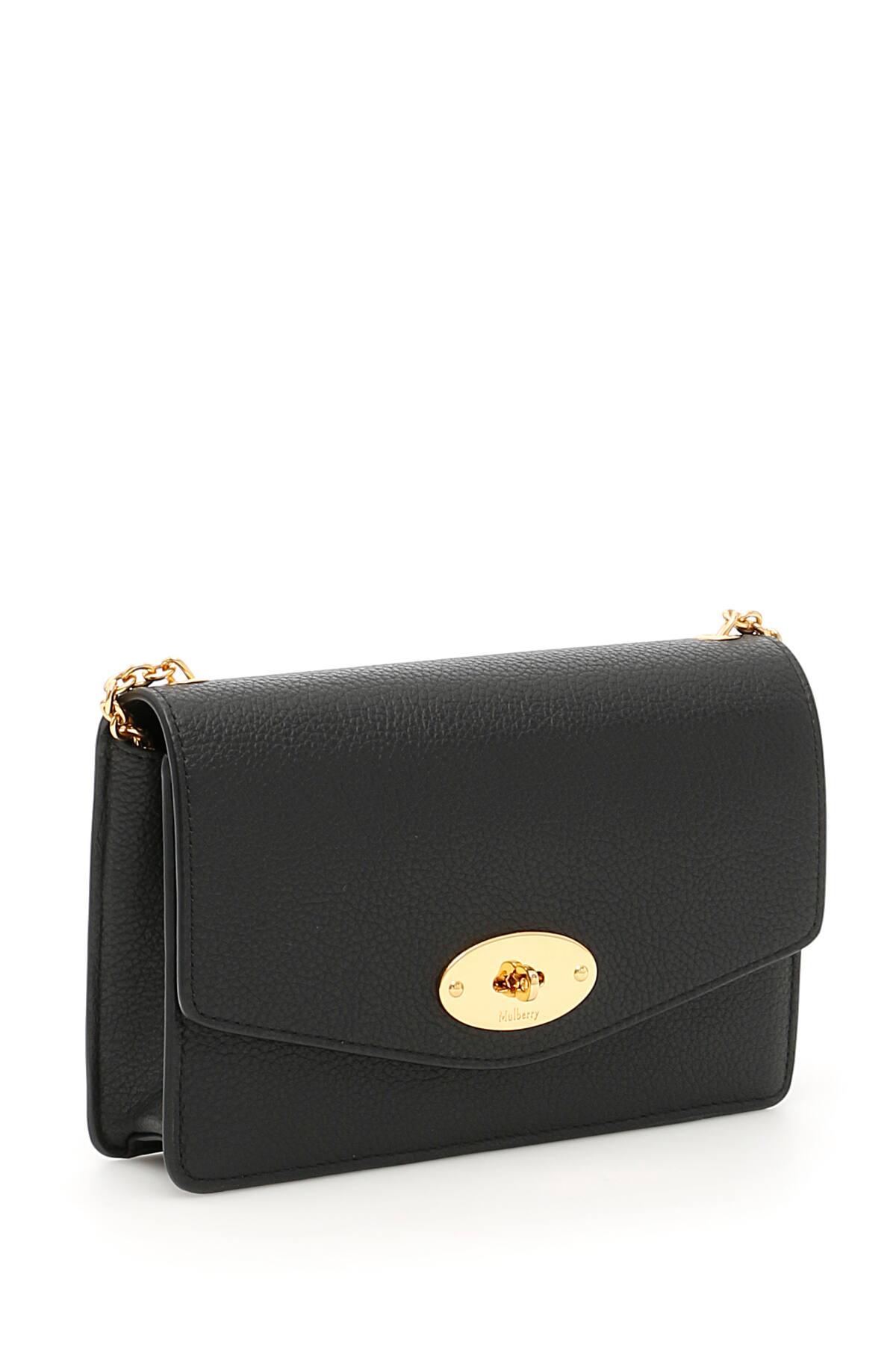 mulberry black small darley