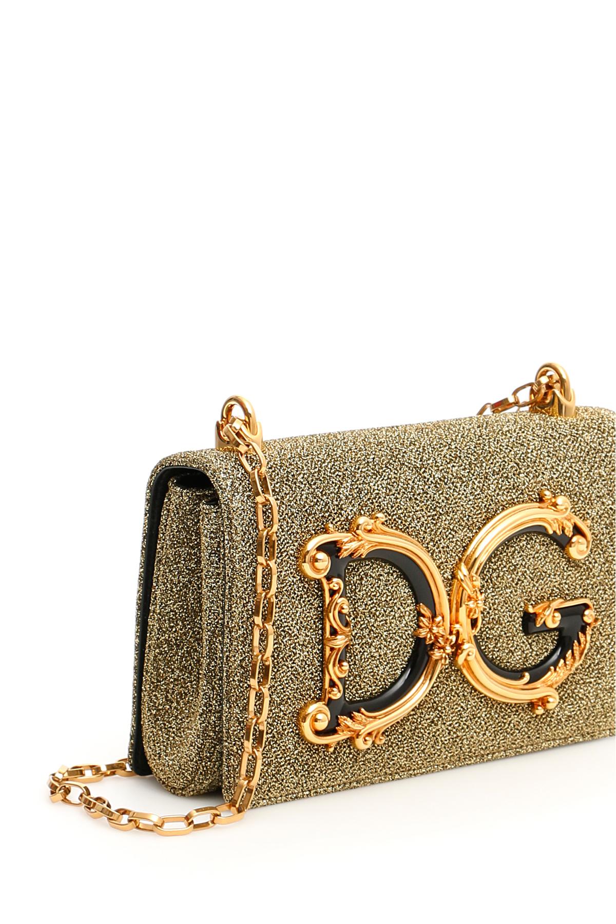 Dolce & Gabbana Lurex Dg Girls Bag | Lyst