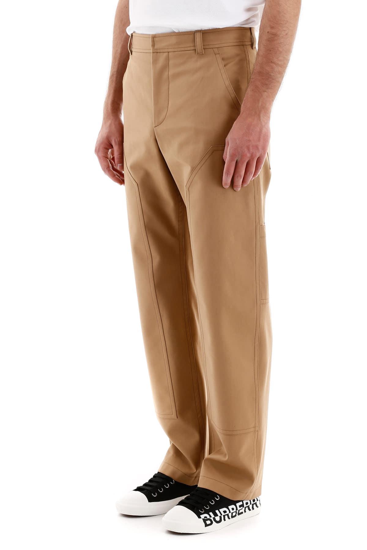 cotton twill trousers