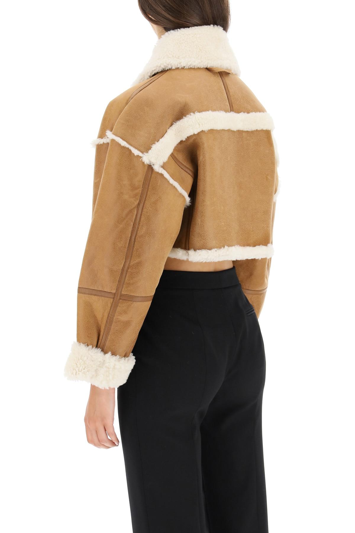Jacquemus Leather Paiou Shearling 