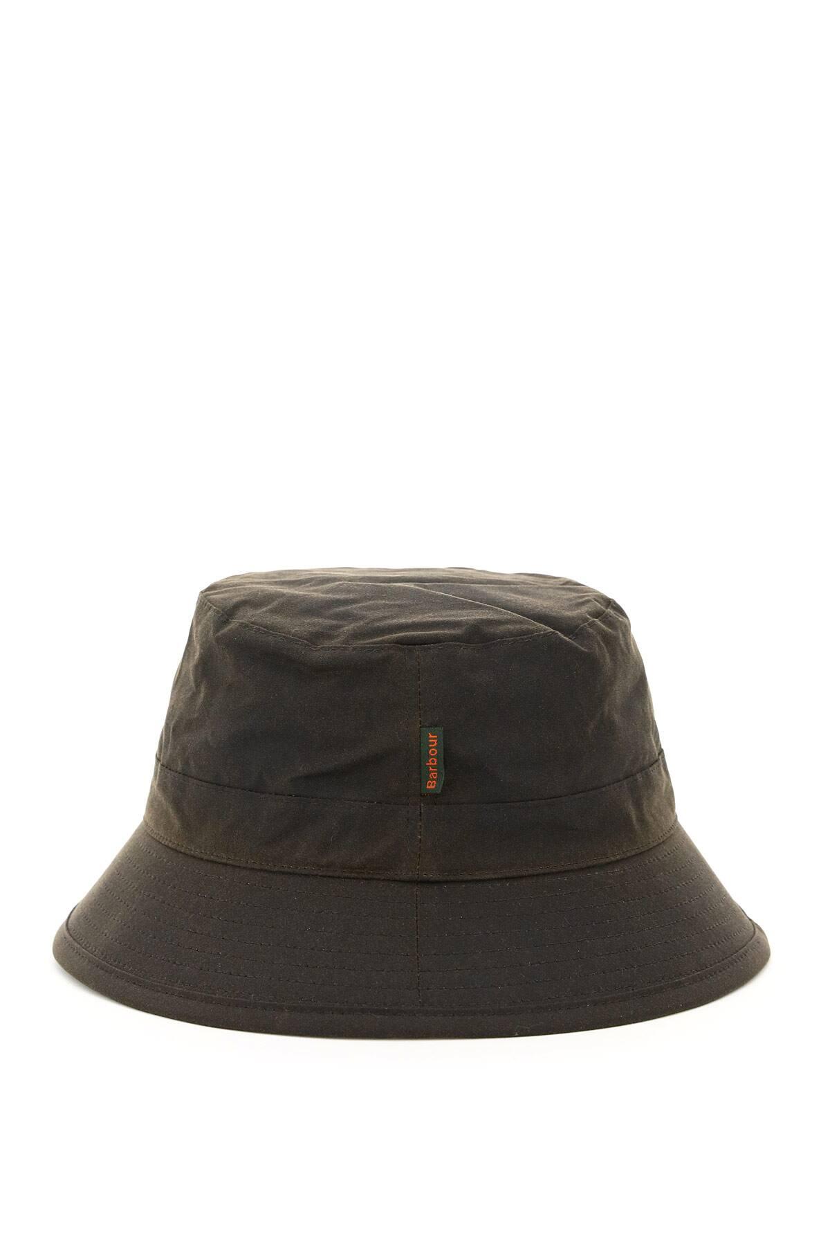 Barbour Wax Sports Bucket Hat in Black for Men | Lyst