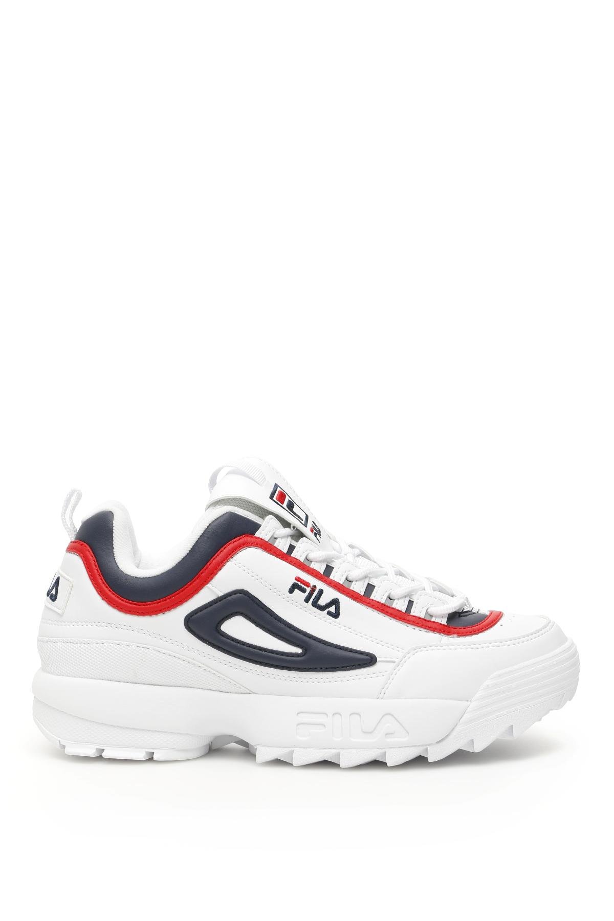fila disruptor shearling athletic shoe